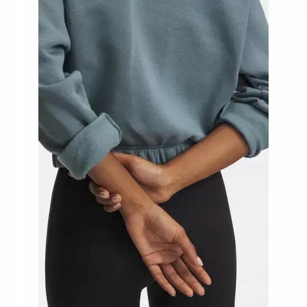 Bluza Damska UA Rival Fleece Piped Crew 6007035-587 3/5