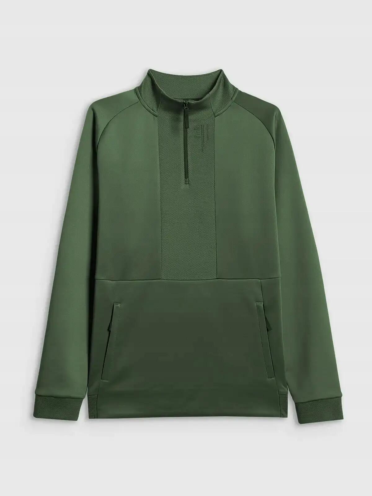 BLUZA MĘSKA TRENINGOWA 4F SPORTOWA SZYBKOSCHNĄCA XXL M628 SS26 2/10