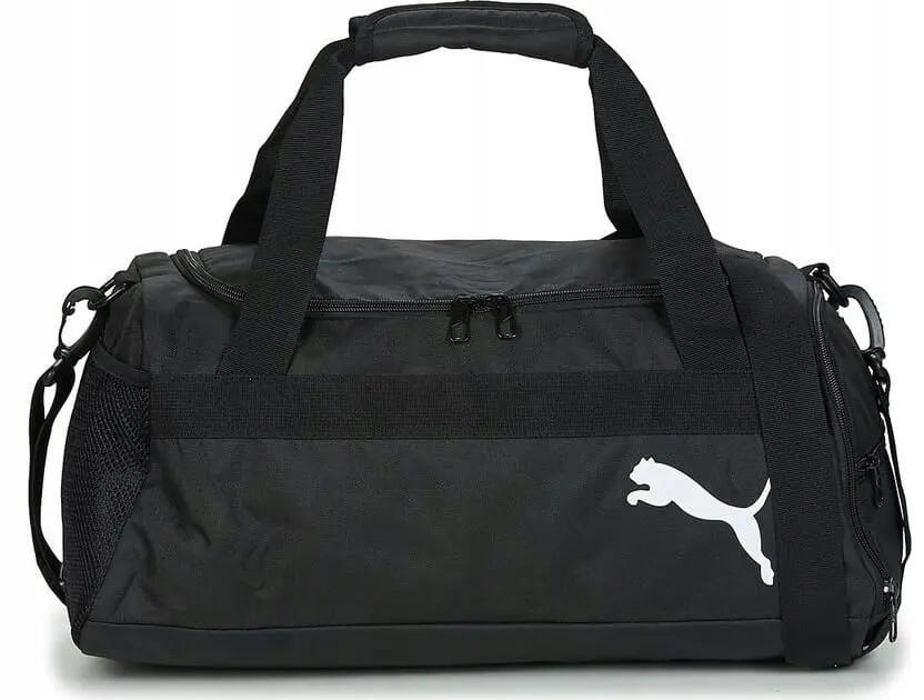 Дорожная сумка Puma TeamGoal 23, 24 л, чёрный — фото 5