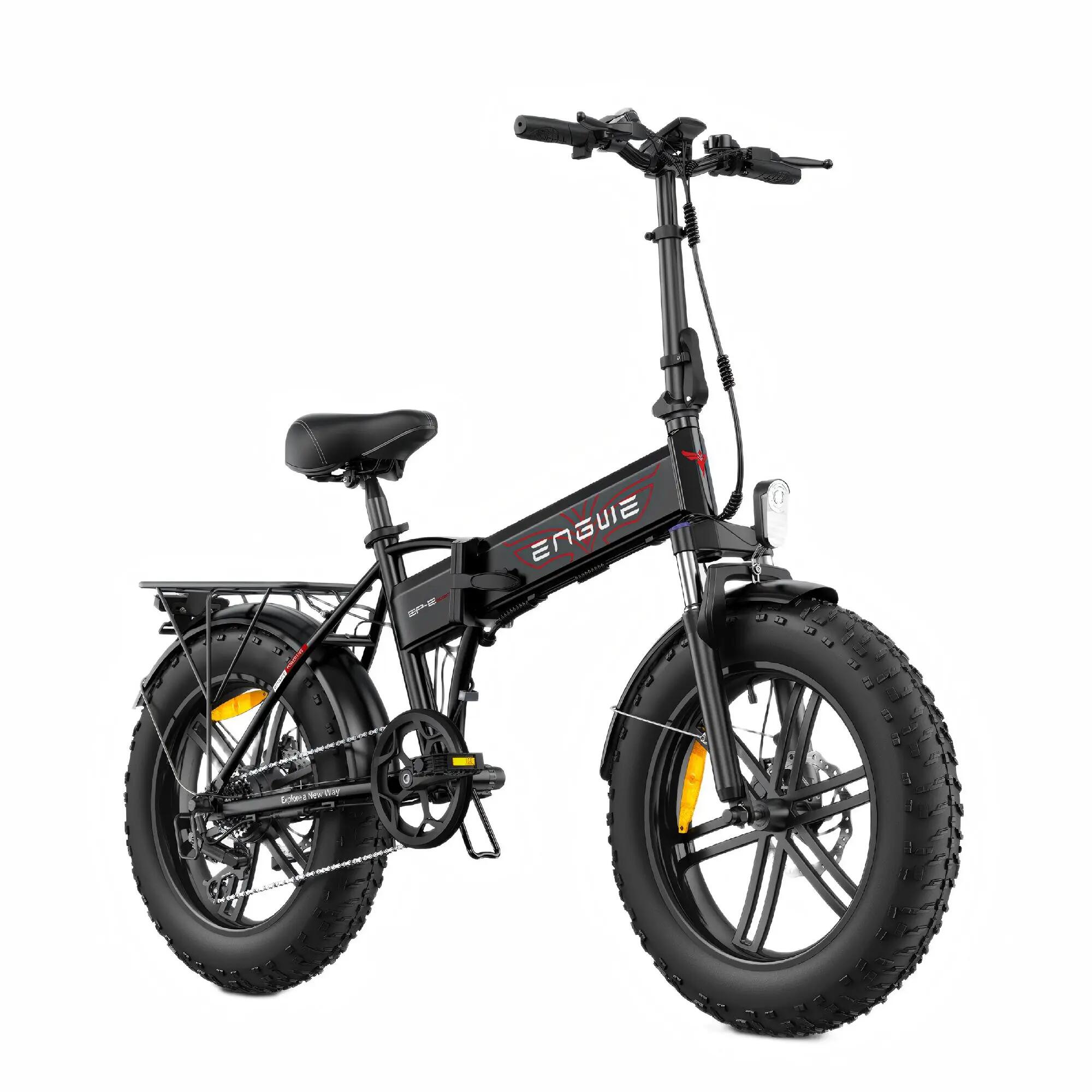 Bicicletă electrică pliabilă ENGWE EP-2 BOOST de 250 W, cu anvelope groase de 20