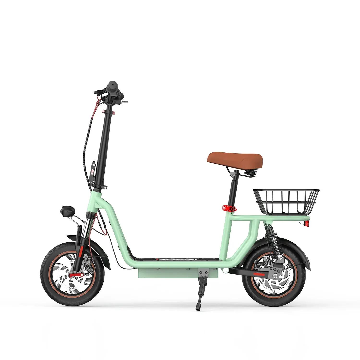 iScooter i12 12" elektrische scooter voor volwassenen met 36V 7,5AH accu 2/7