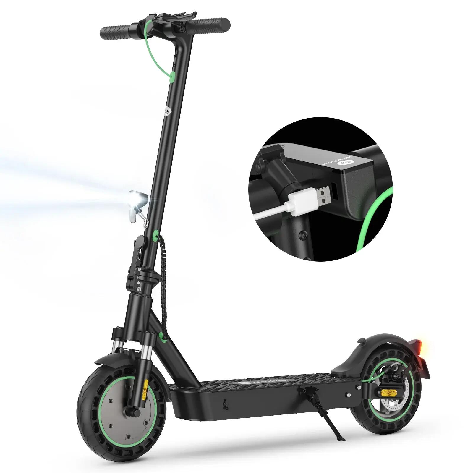 Trottinette électrique S9 Max ABE, pneus 10" batterie 36V 10,4Ah contrôle APP 4/7
