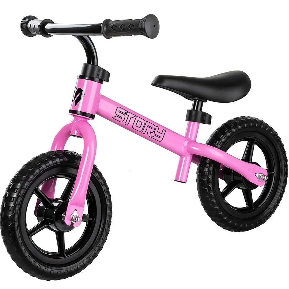 Bicicletta senza pedali per bambini Run Racer, rosa 3/3