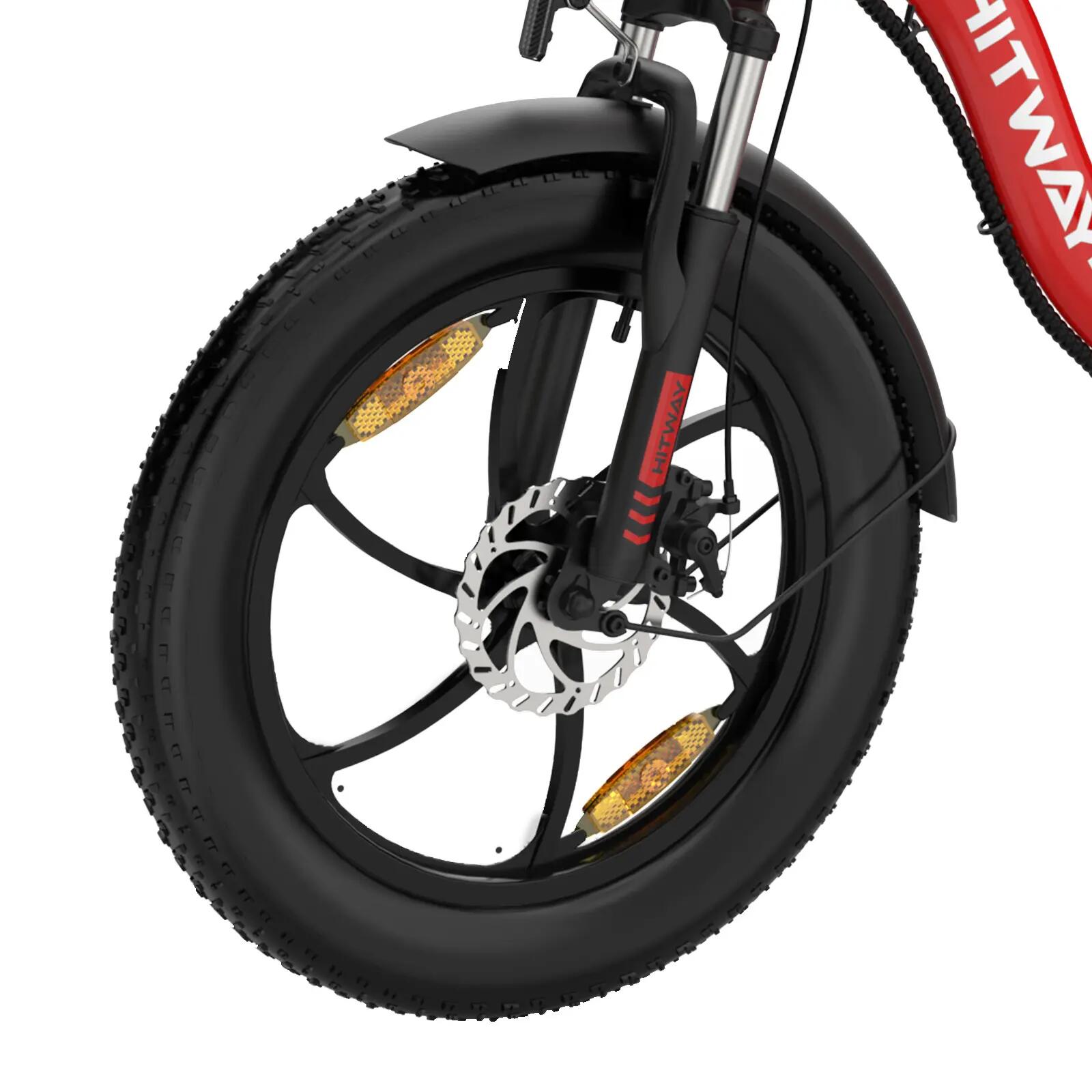 Bicicleta eléctrica plegable Fat Bike urbana BK6S 7/7