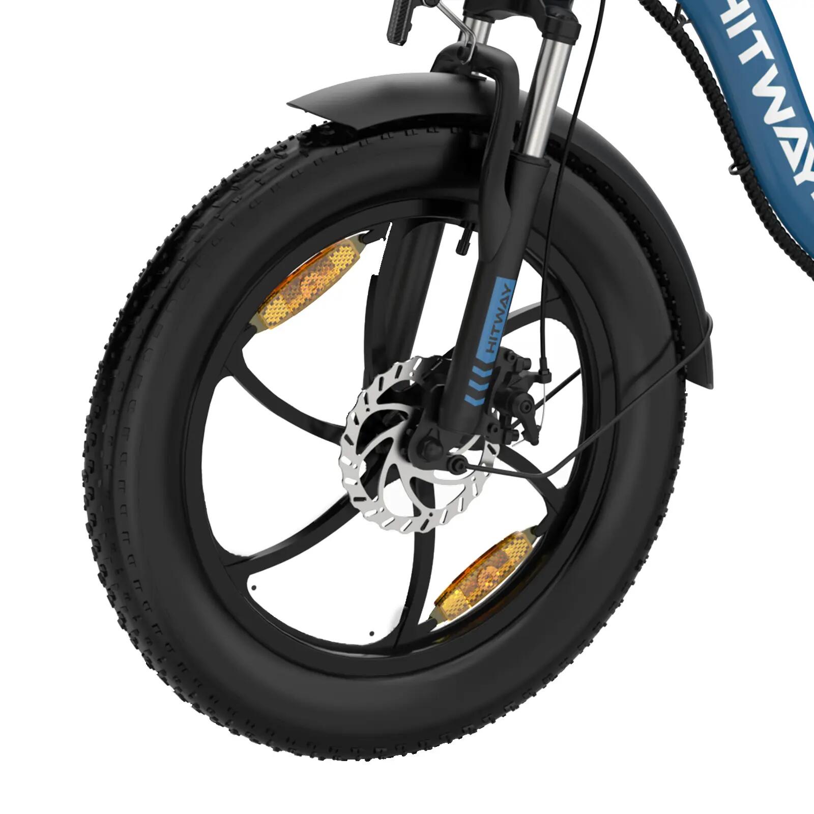 Bicicleta eléctrica plegable Fat Bike urbana BK6S 7/7