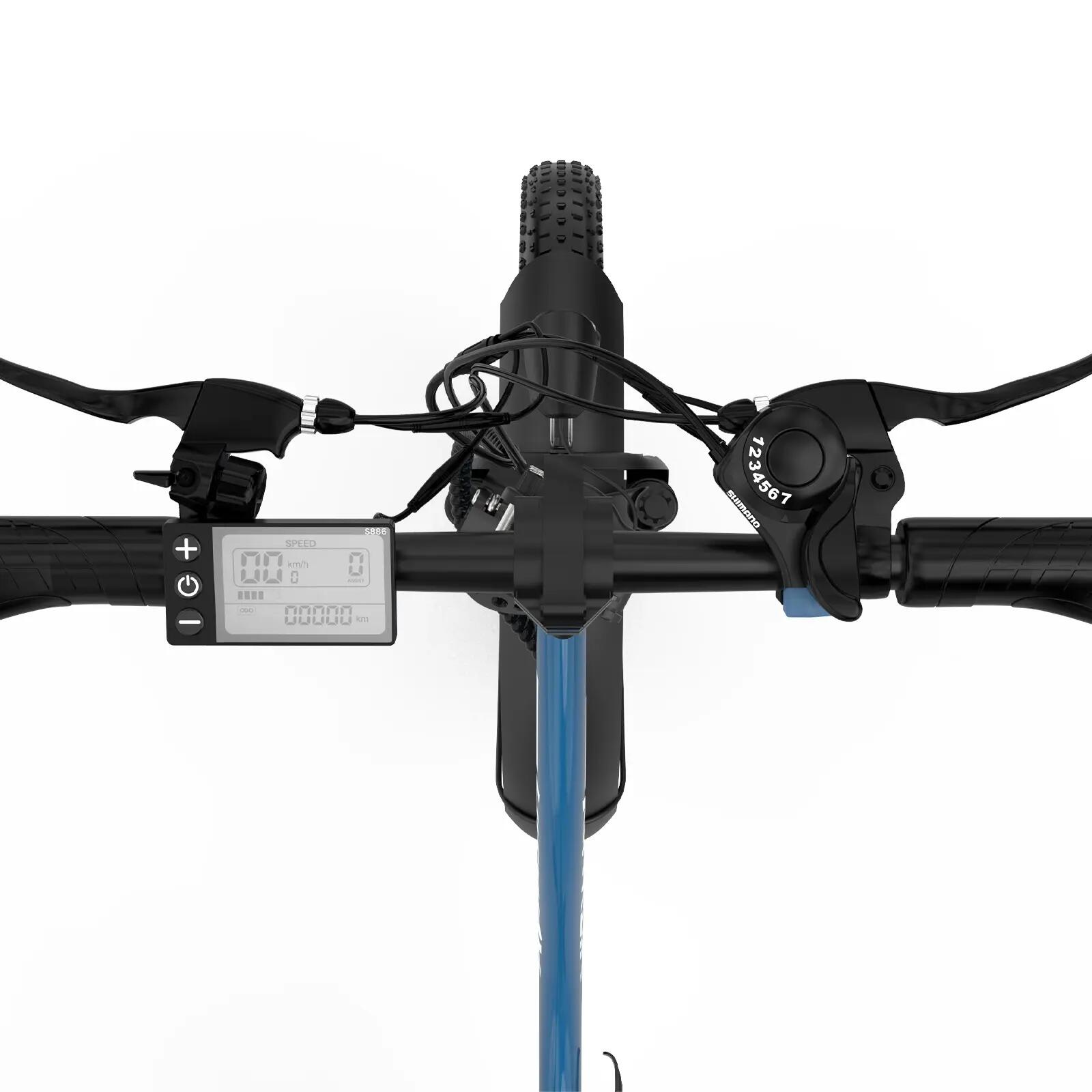 Bicicleta eléctrica plegable Fat Bike urbana BK6S 5/7
