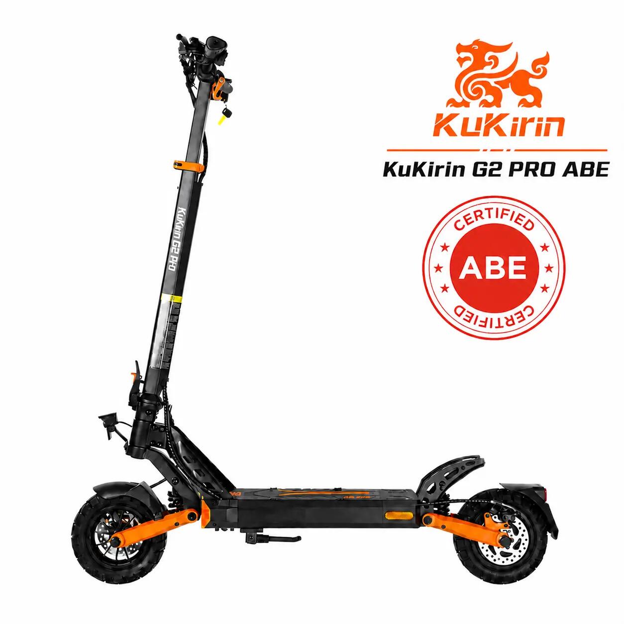 Trottinette électrique KuKirin G2 Pro conforme à la réglementation ABE 1/10