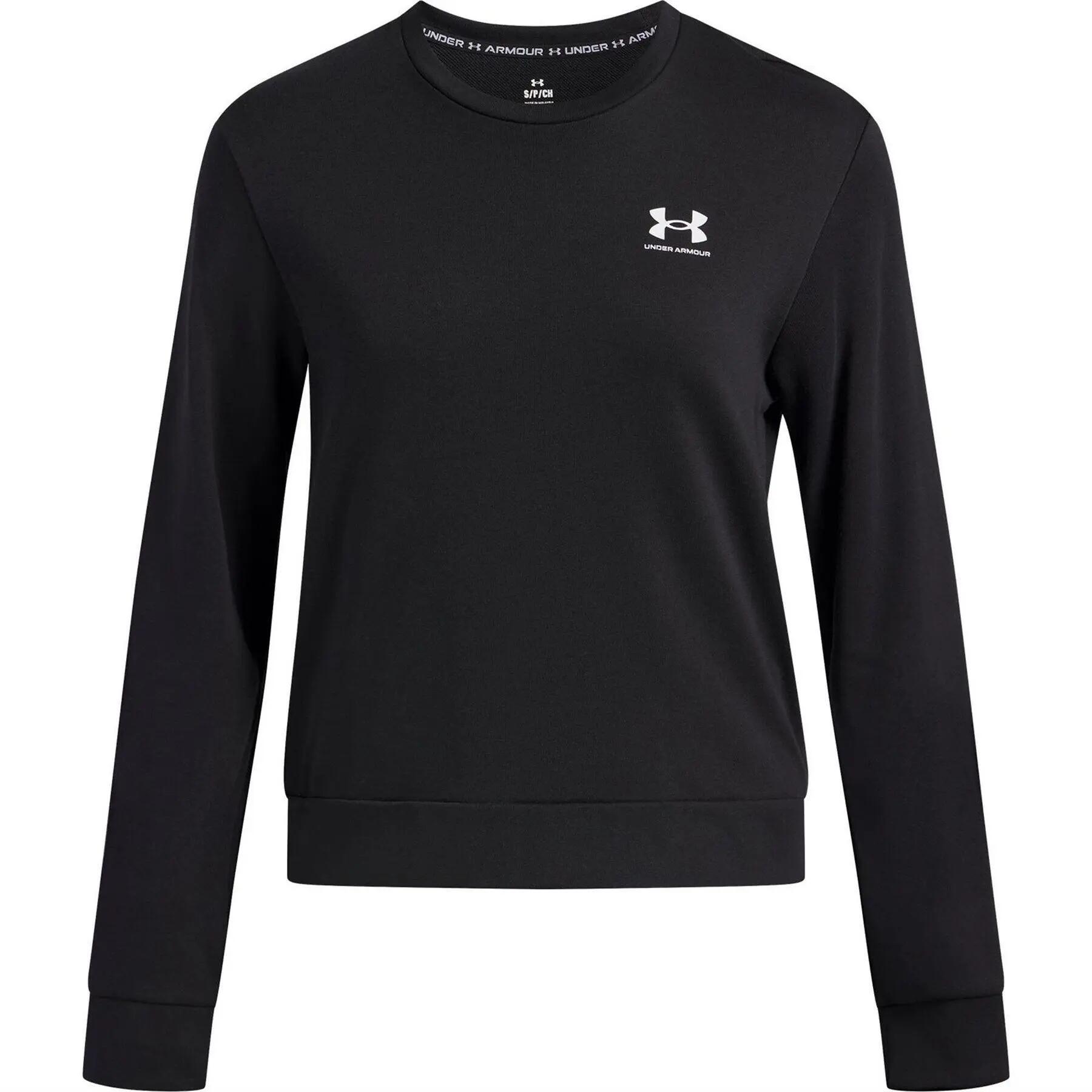 Under Armour Womens/Ladies Rival French Terry Crew Neck Sweatshirt
