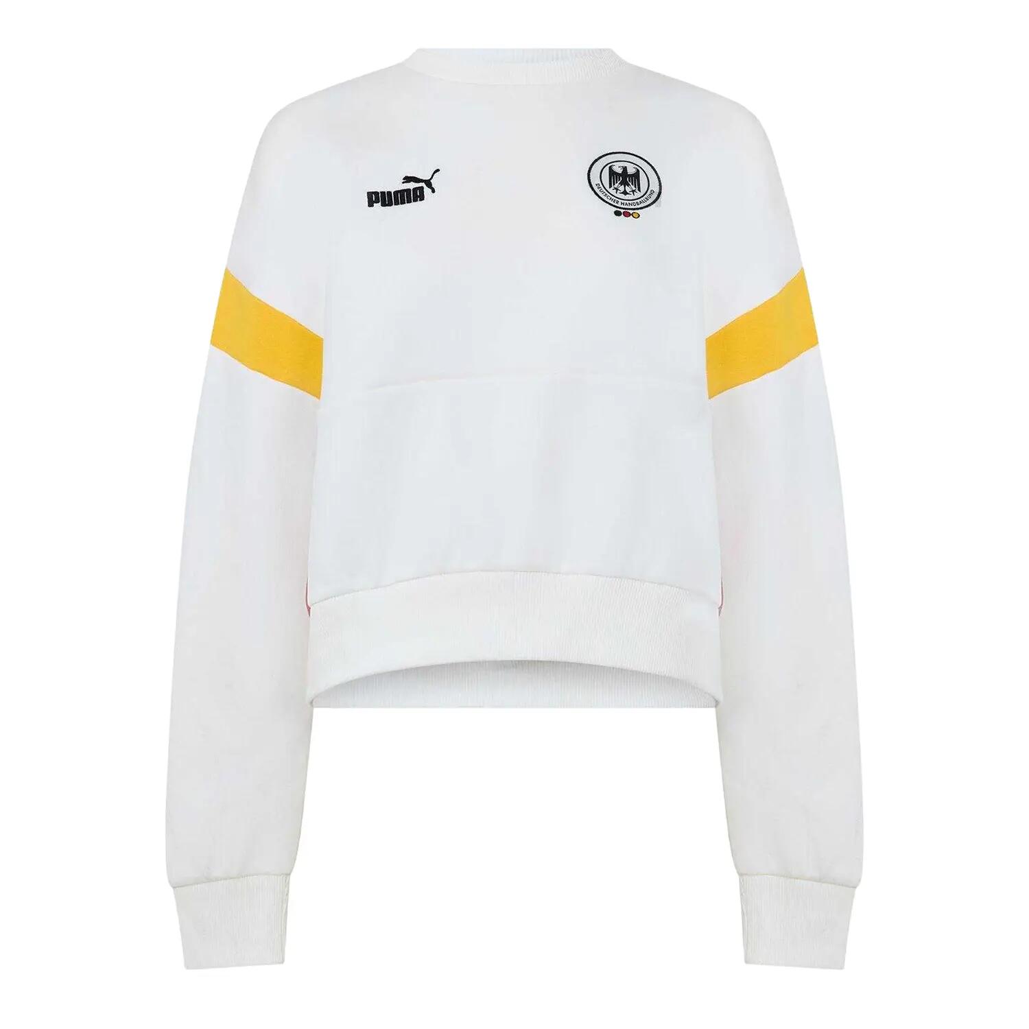 Puma Womens/Ladies Dhb Archive Crew Neck Crop Sweatshirt
