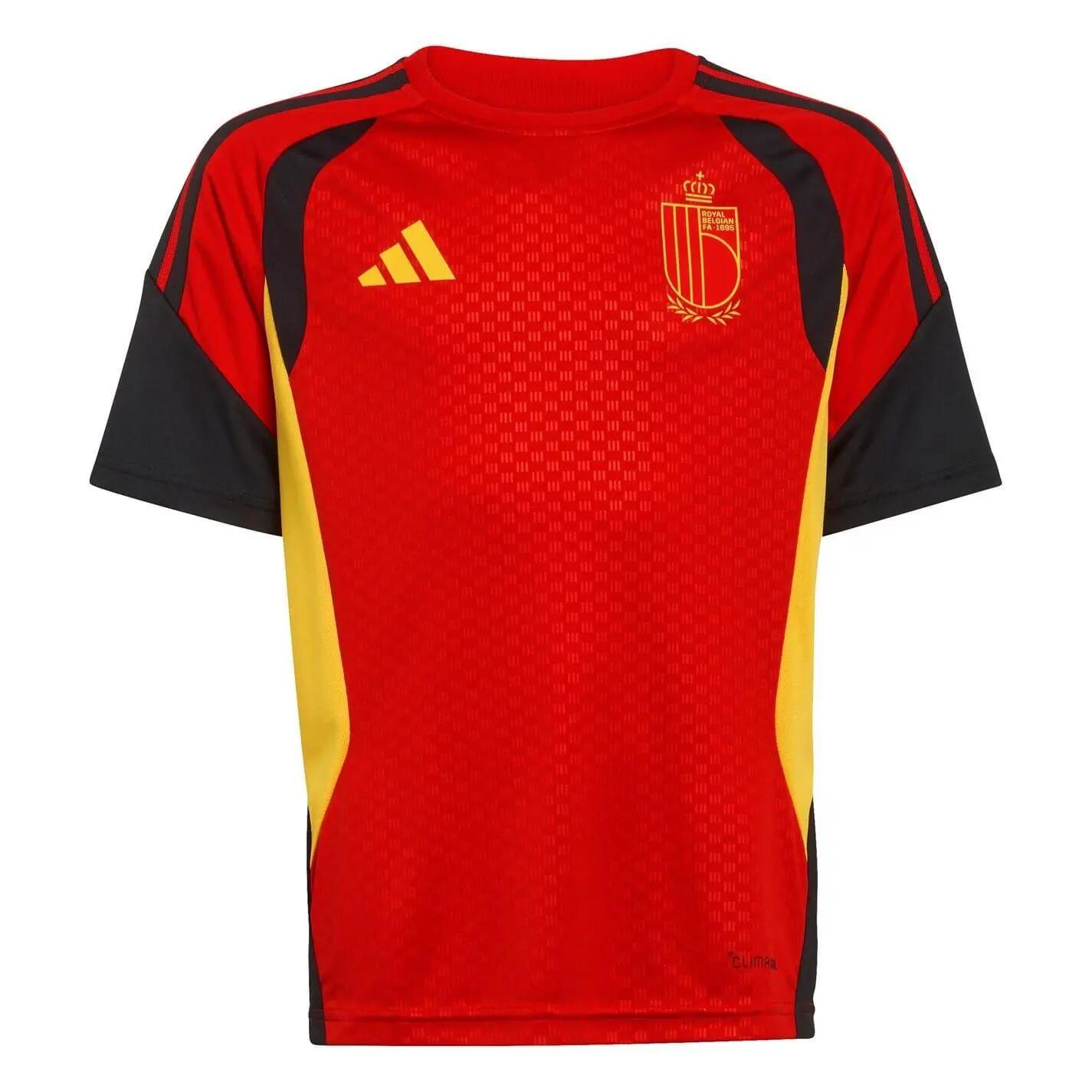 Adidas Childrens/Kids World Cup 2026 Belgium Football Shirt