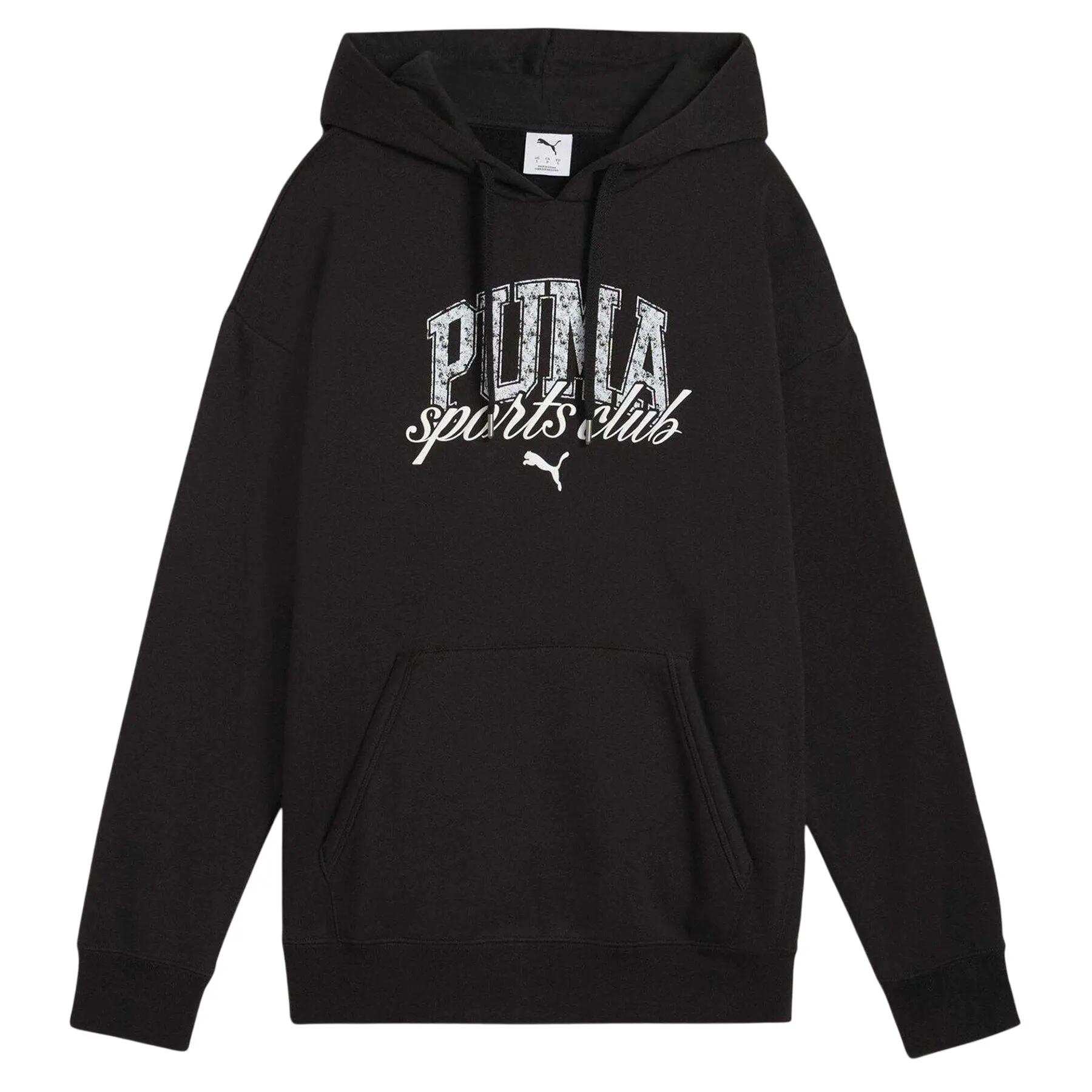 Puma Womens/Ladies Logo Overhead Hoodie