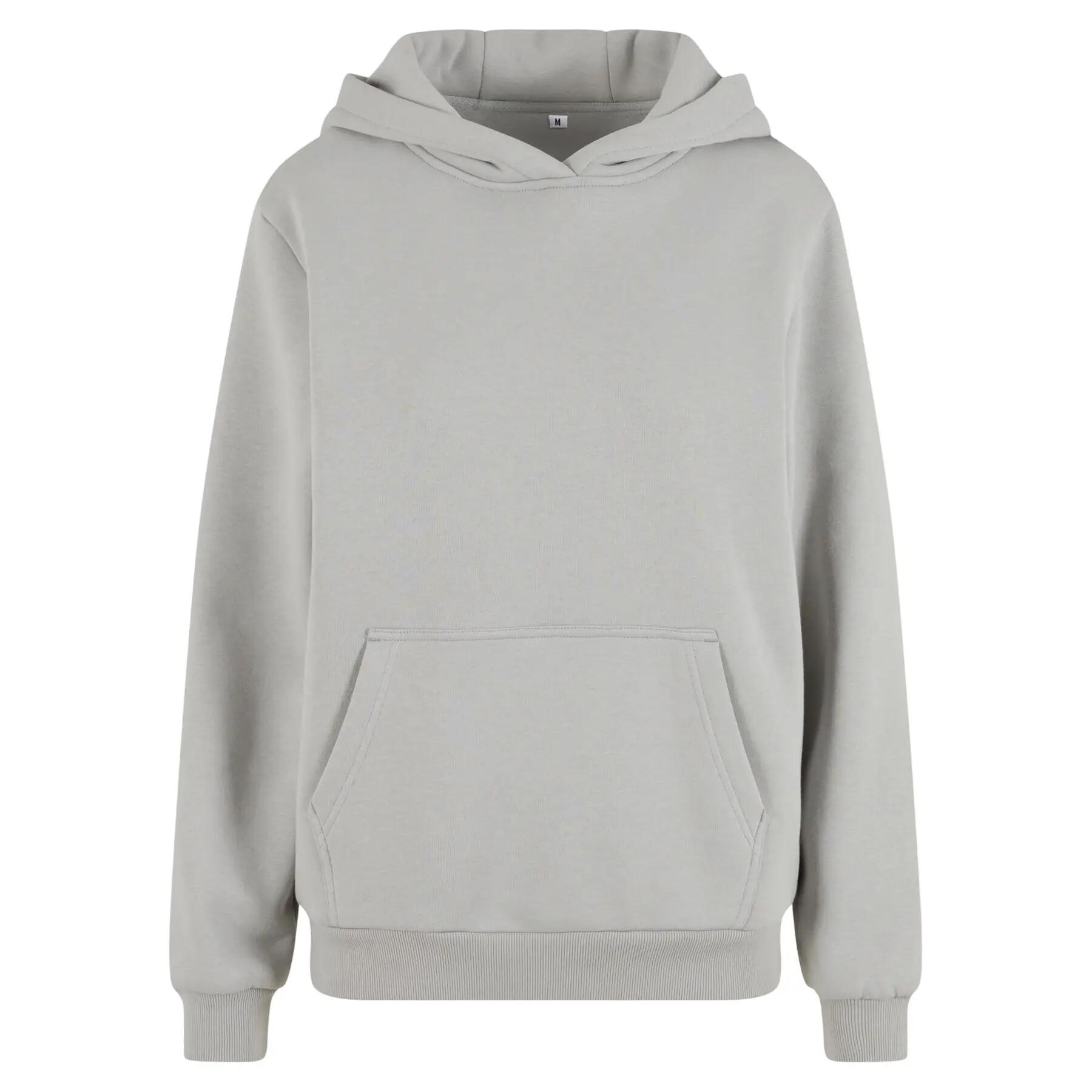 Build Your Brand Womens/Ladies Fluffy Hoodie