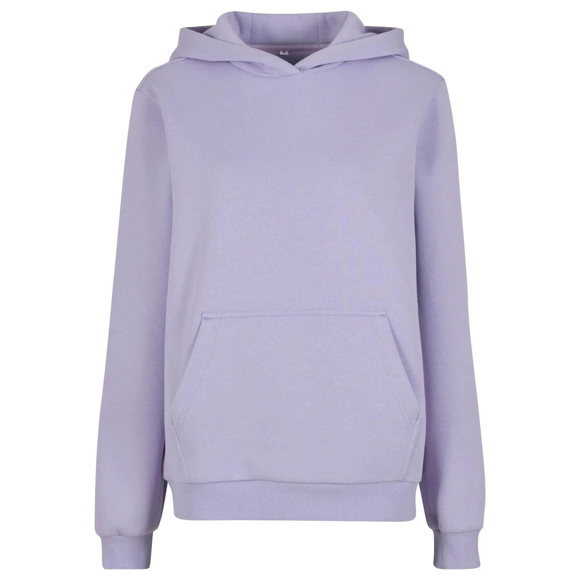 Build Your Brand Womens/Ladies Fluffy Hoodie