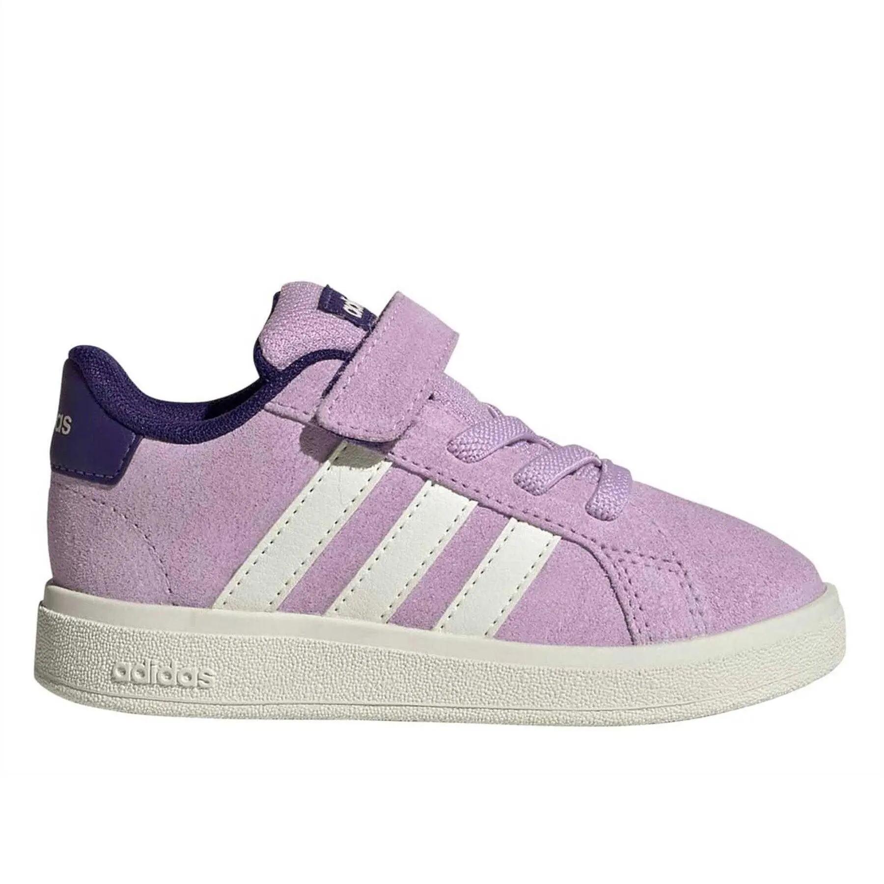 Adidas Childrens/Kids Grand Court Leather Trainers