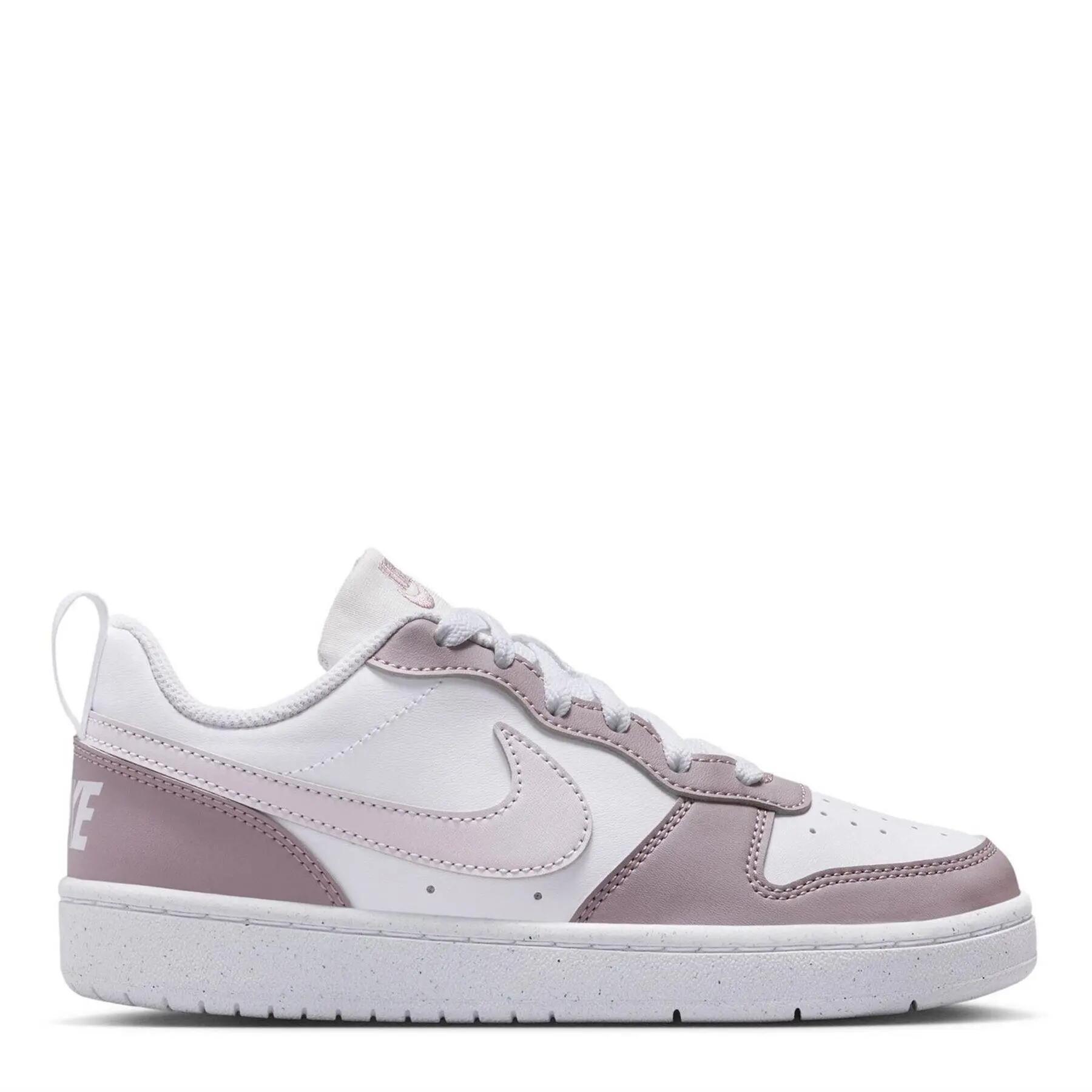Nike Childrens/Kids Court Borough 2 Leopard Print Shoes