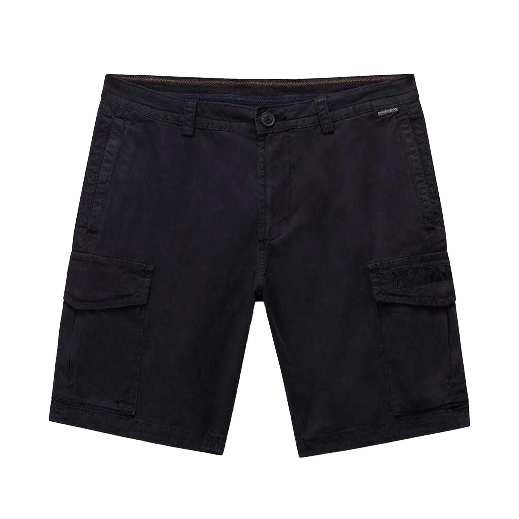 Napapijri Mens Deline Cotton Blend Cargo Shorts