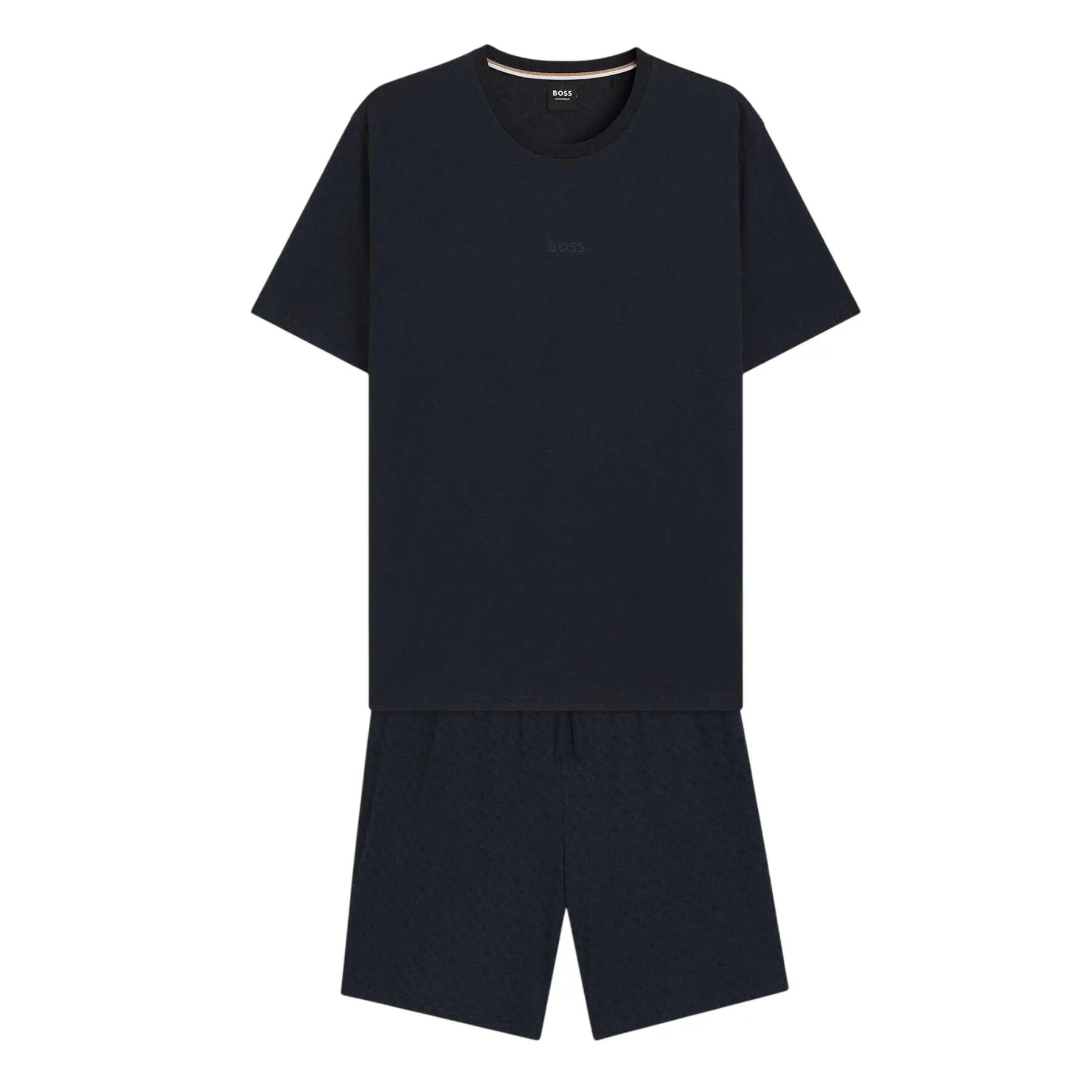 Boss Mens Relaxed Fit Short Pyjama Set