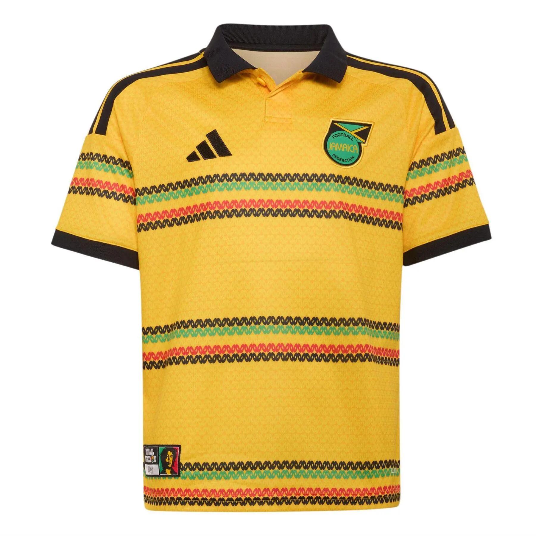Adidas Childrens/Kids Bob Marley 2026 Jamaica Home Shirt