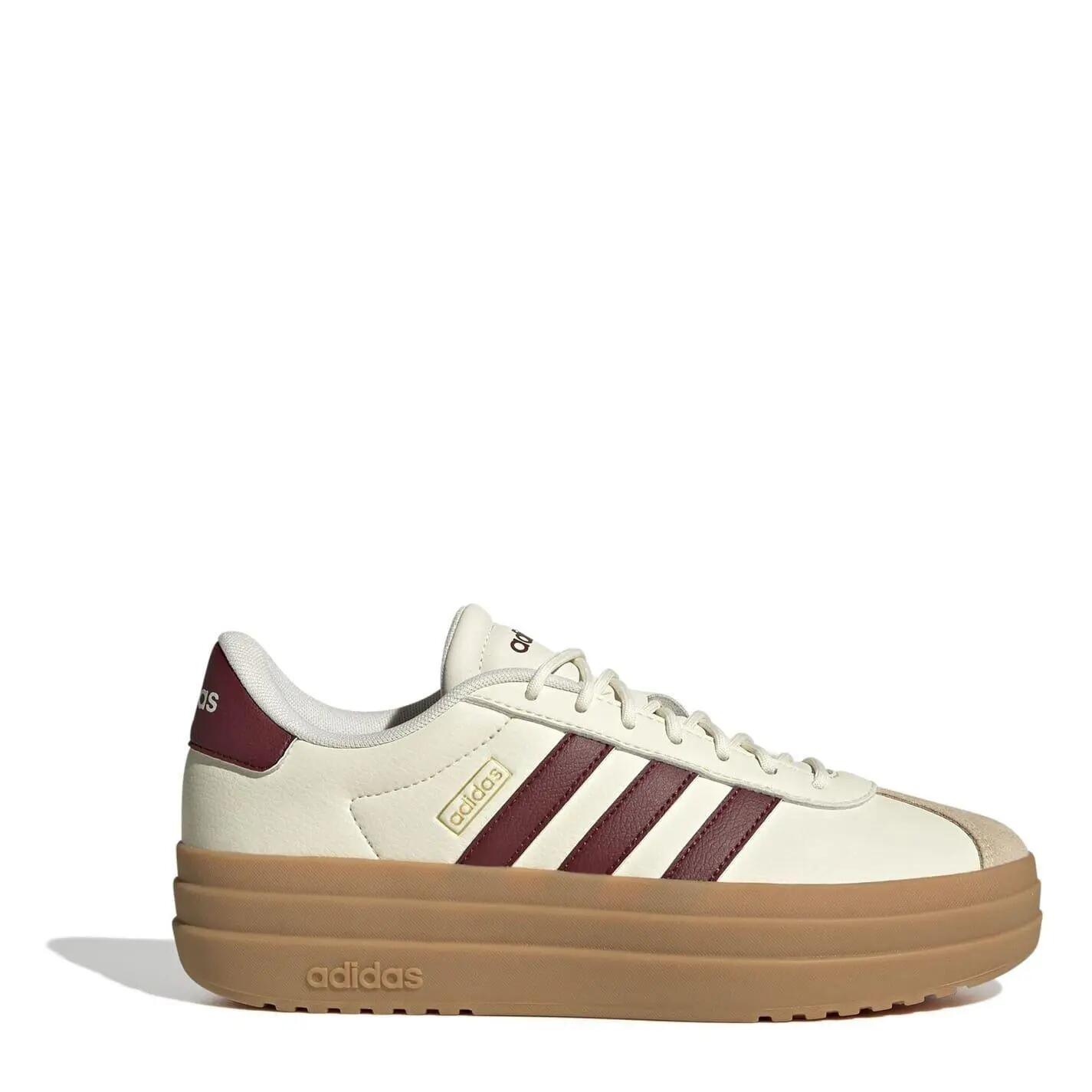 Adidas Womens/Ladies Court Bold Leather Trainers