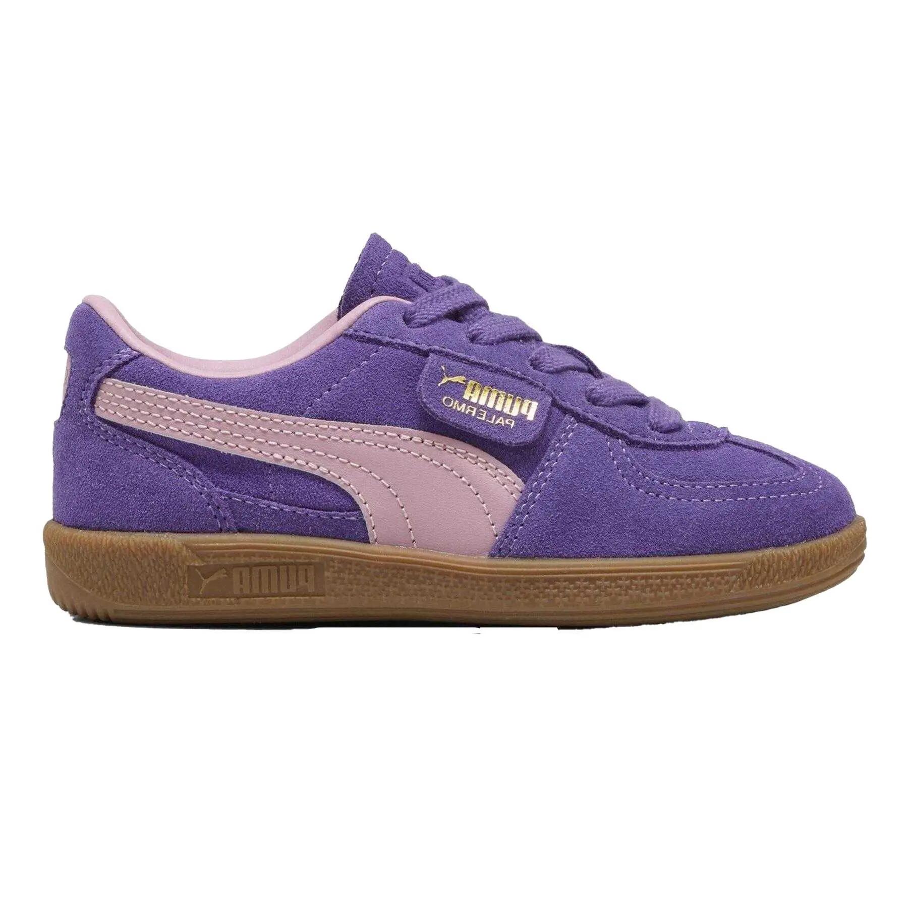 Puma Childrens/Kids Palermo Classic Leather Trainers