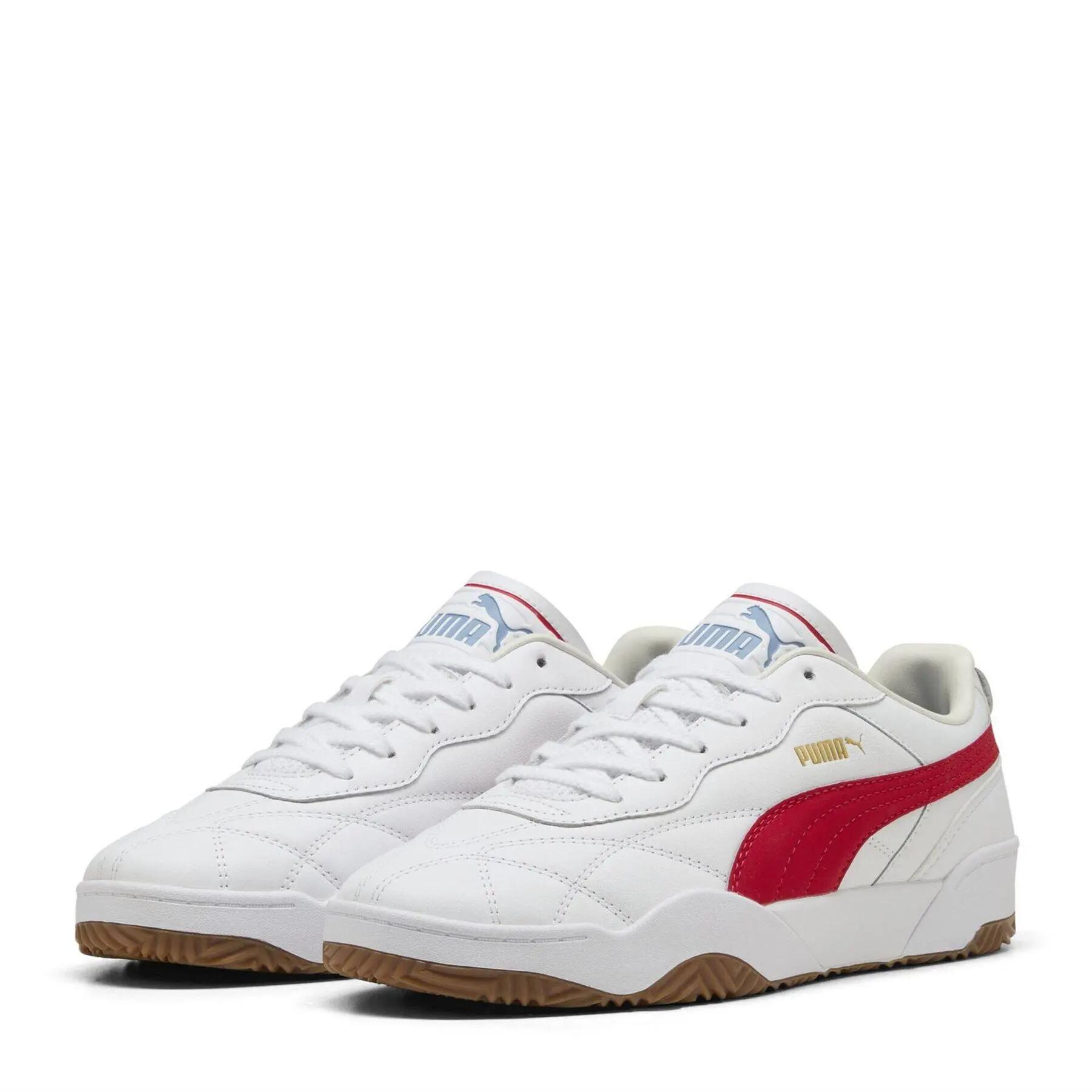 Puma Mens Tifosi Lux Quilted Leather Trainers