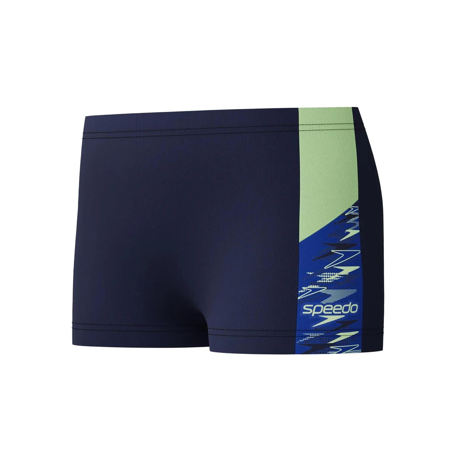 Speedo Childrens/Kids Dive Aquashort Geometric Pattern Swimming Trunks