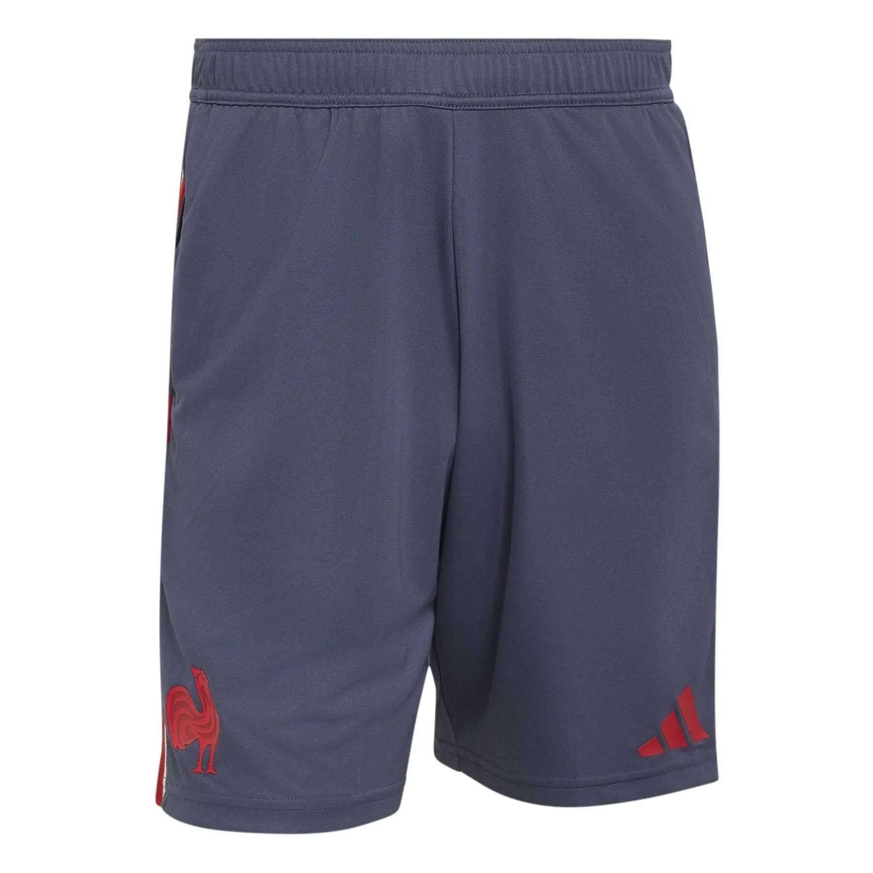 Adidas Mens France FFR Rugby Shorts
