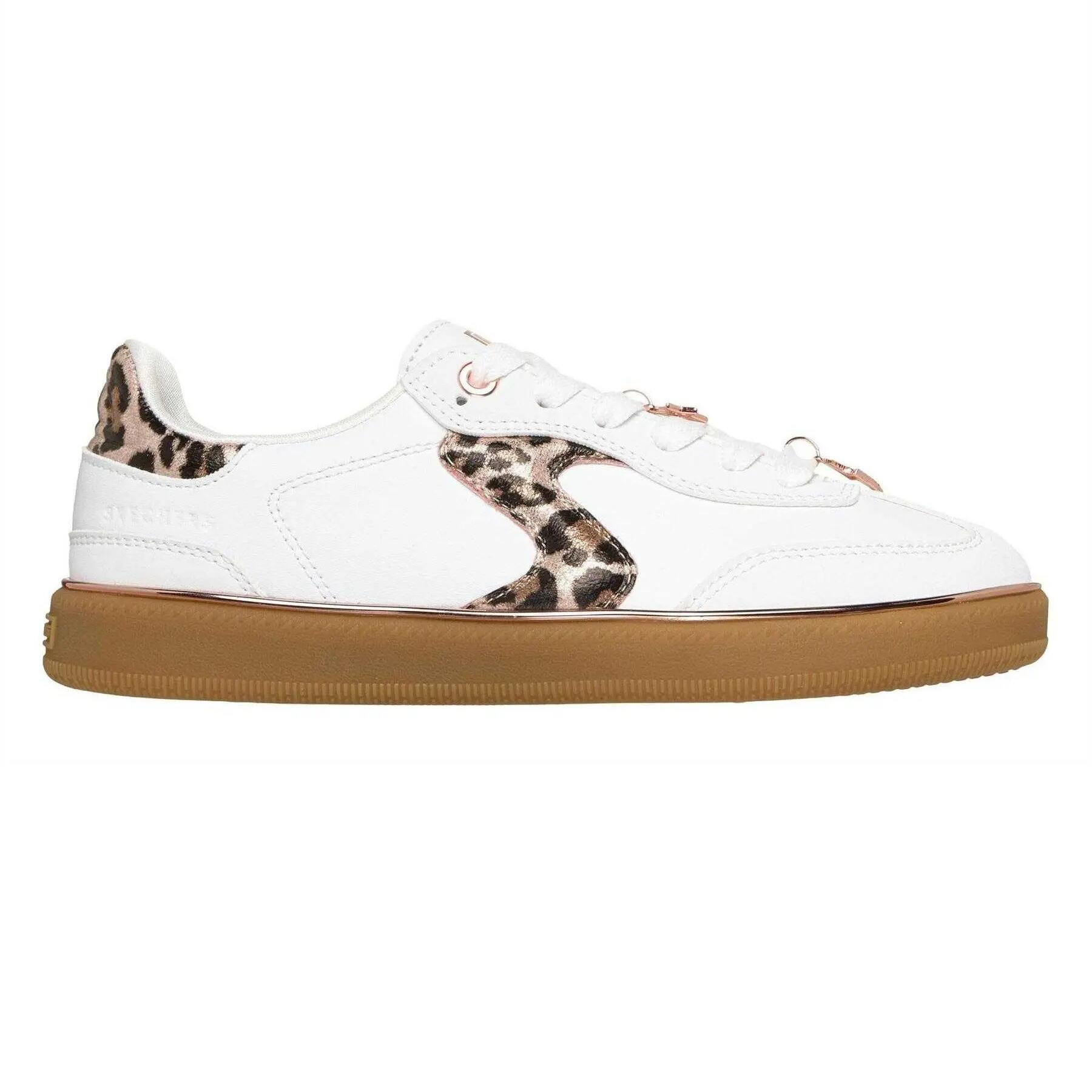 Skechers Childrens/Kids Hotshot Leopard Print Trainers