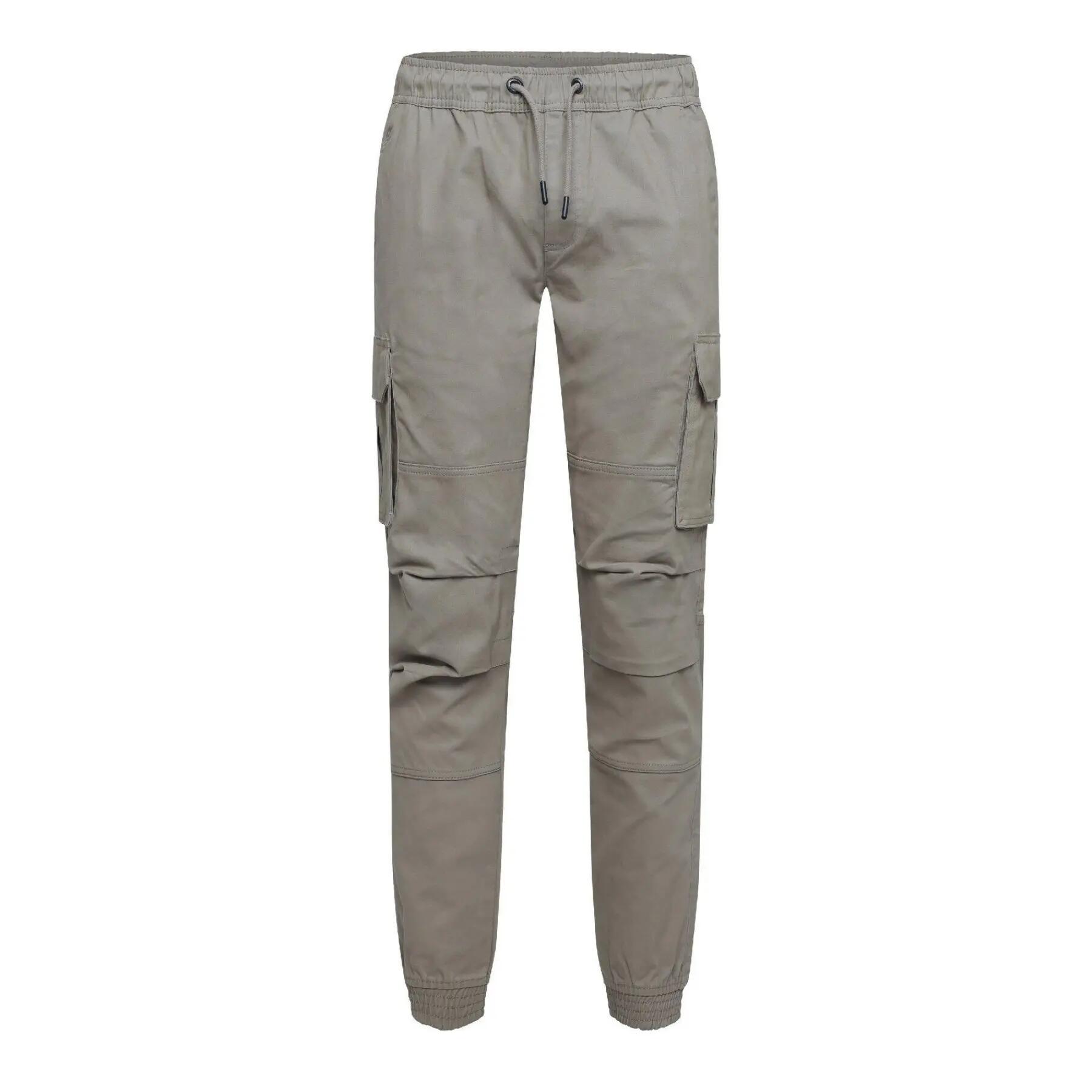 Crosshatch Mens Pendles Cotton Blend Cargo Trousers