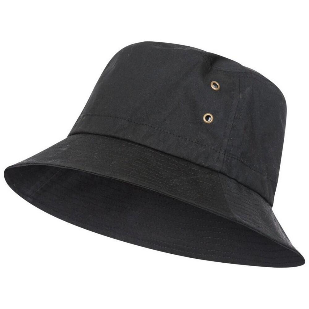TRESPASS Cappello A Secchiello Adulto Unisex Trespass Waxy Nero