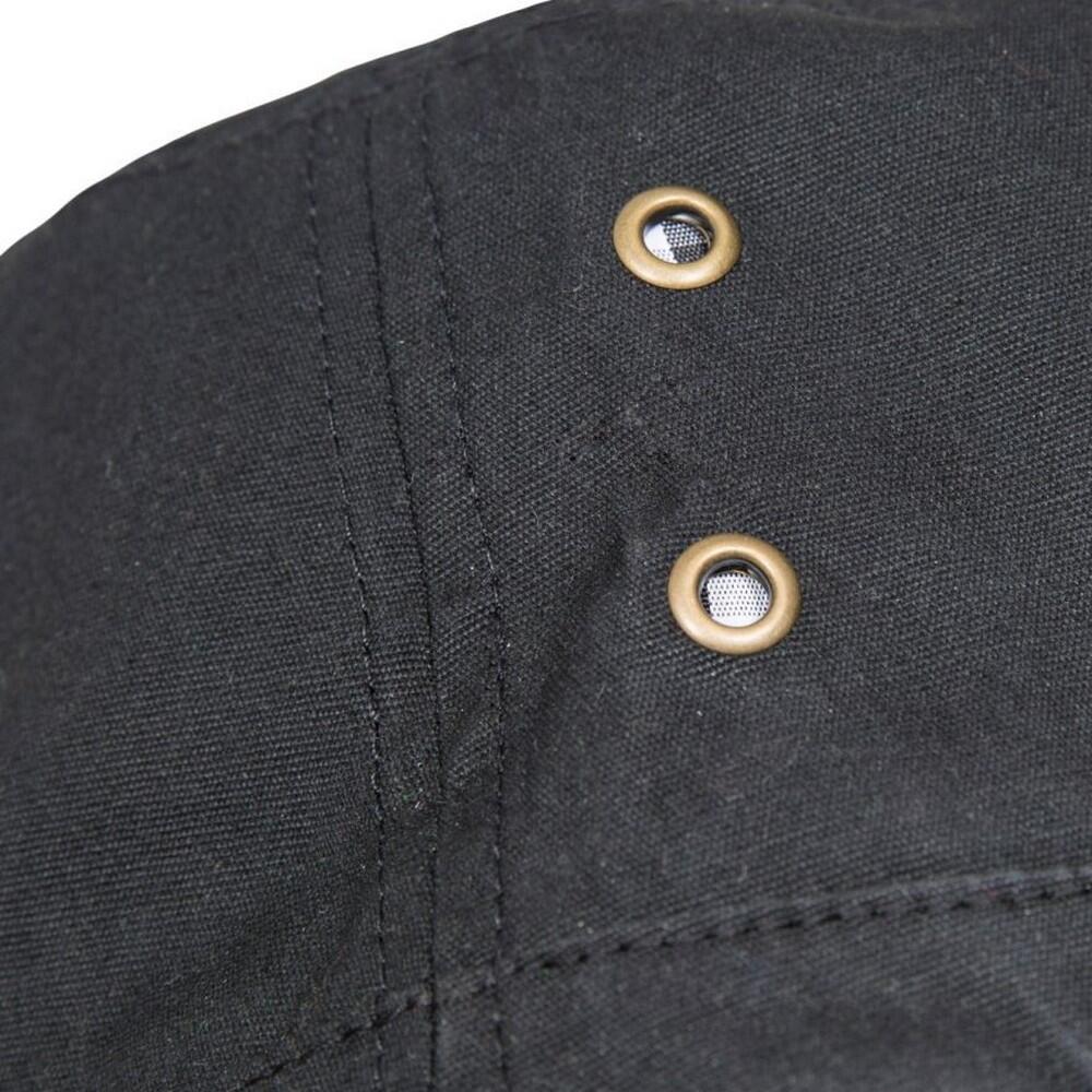 Unisex Adult Waxy Bucket Hat (Black) 2/5
