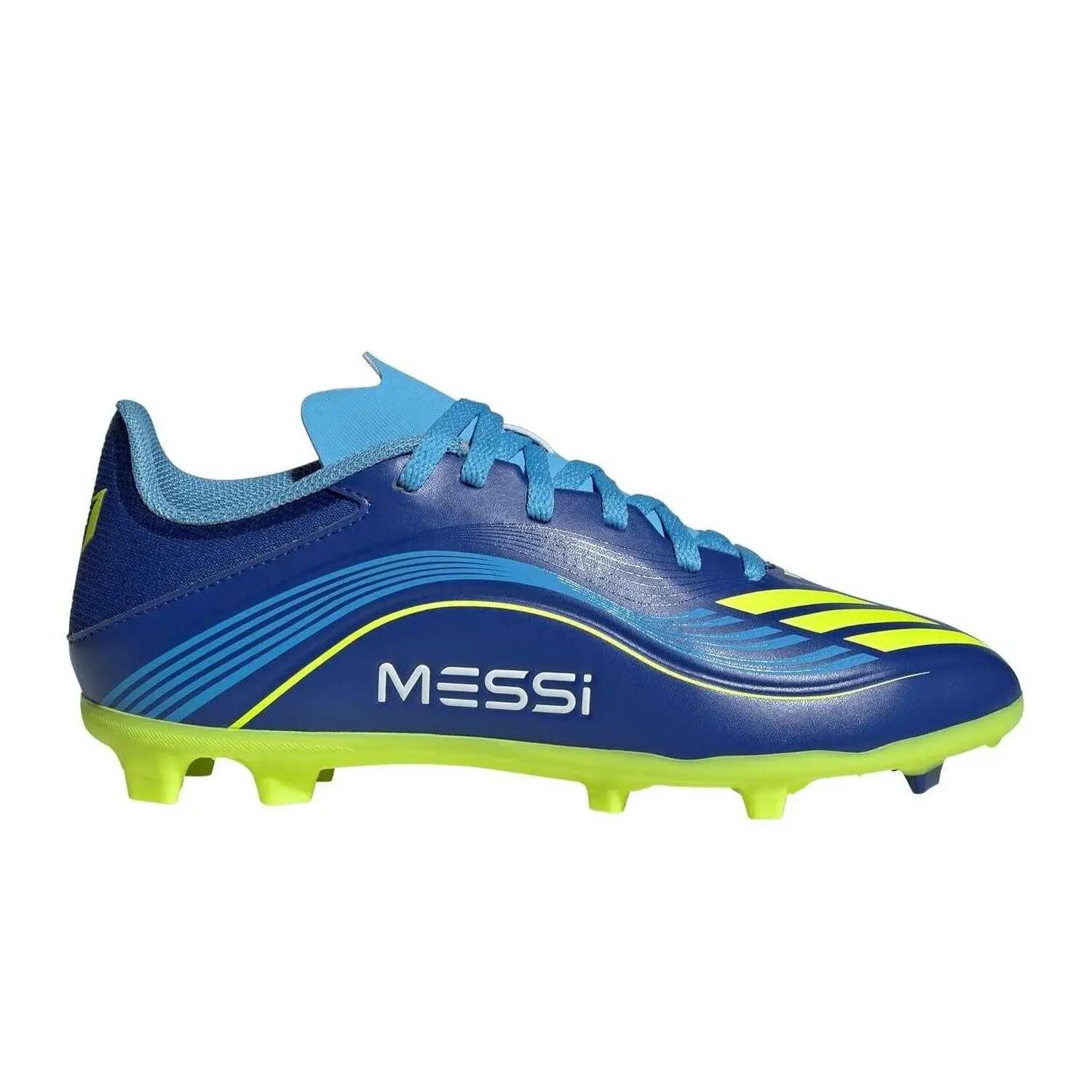 Adidas Childrens/Kids League Lionel Messi Firm Ground Football Boots