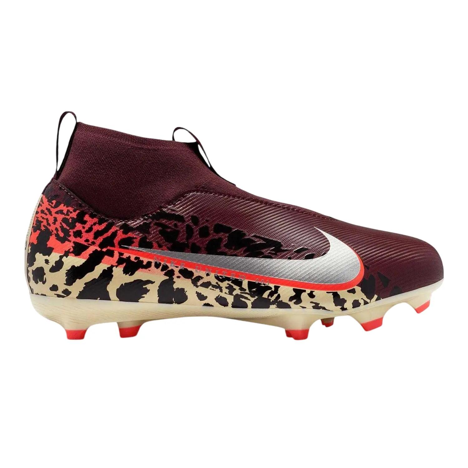 Nike Childrens/Kids Zoom Mercurial Superfly 10 Academy Leopard Print Laceless