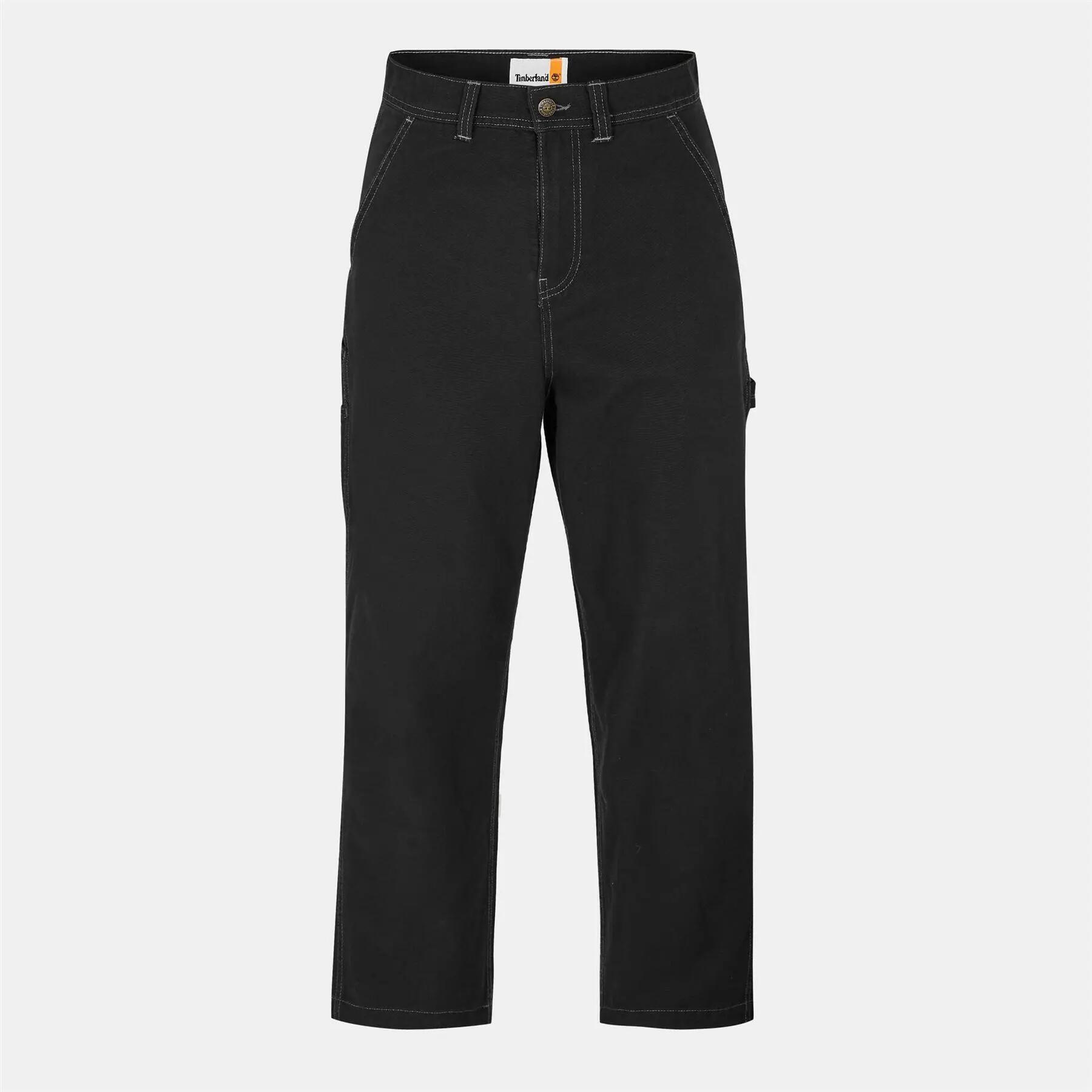 Timberland Mens Canvas Straight Trousers