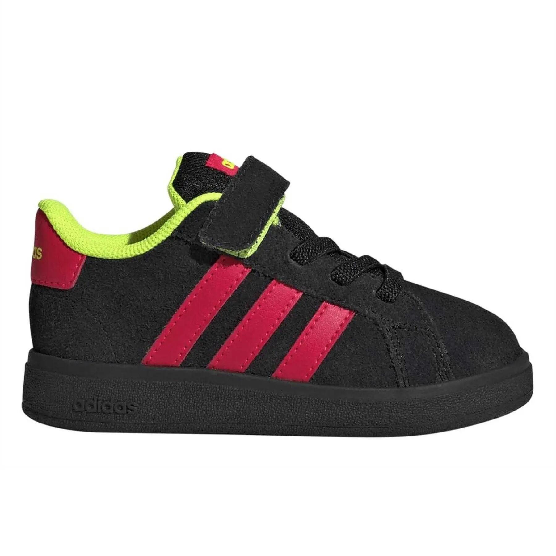 Adidas Childrens/Kids Grand Court Leather Trainers