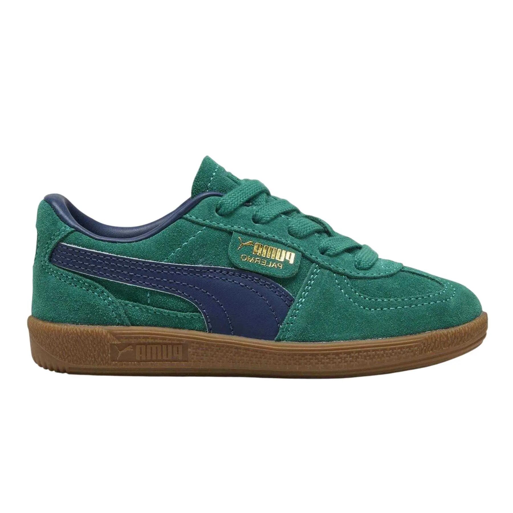Puma Childrens/Kids Palermo Classic Leather Trainers