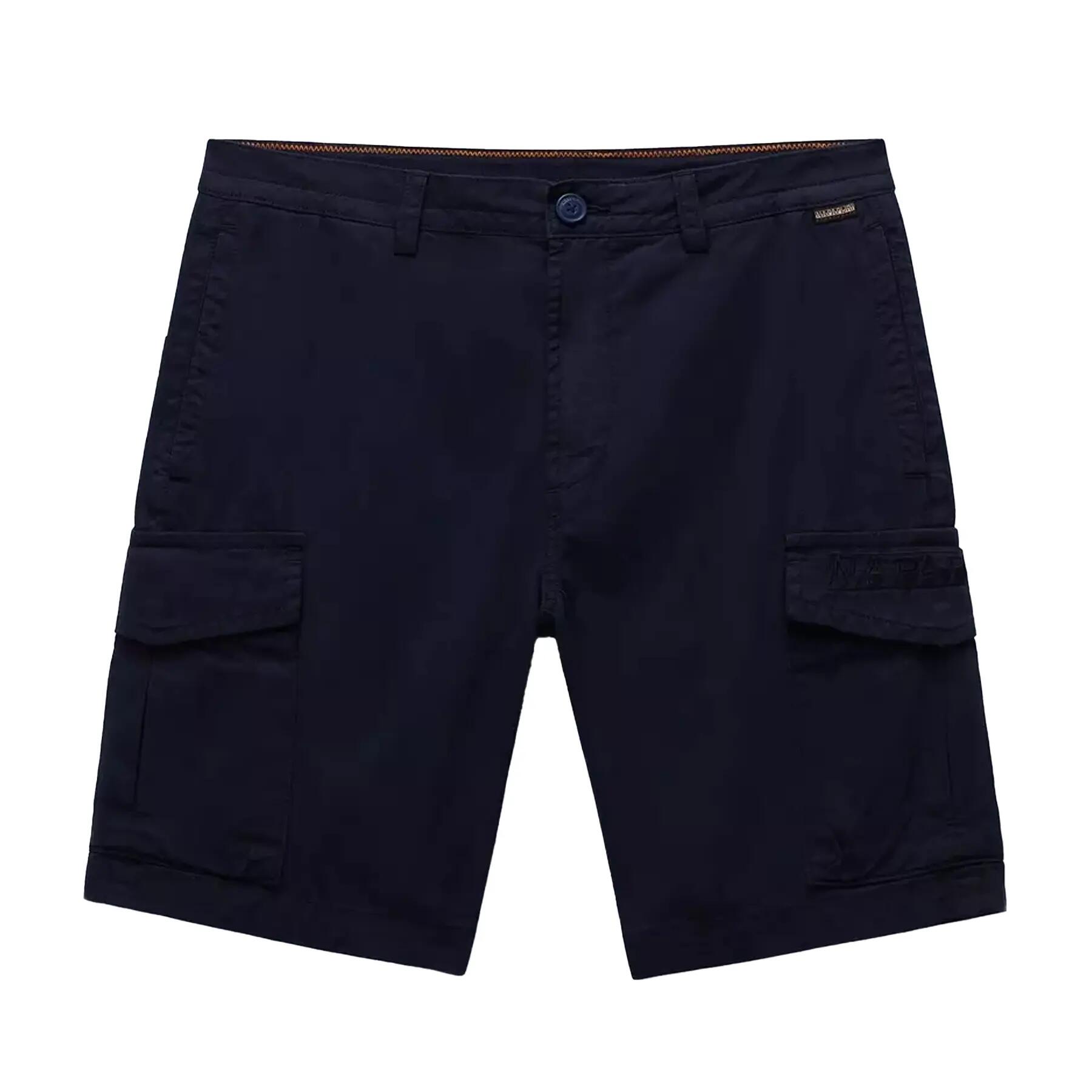 Napapijri Mens Deline Cotton Blend Cargo Shorts