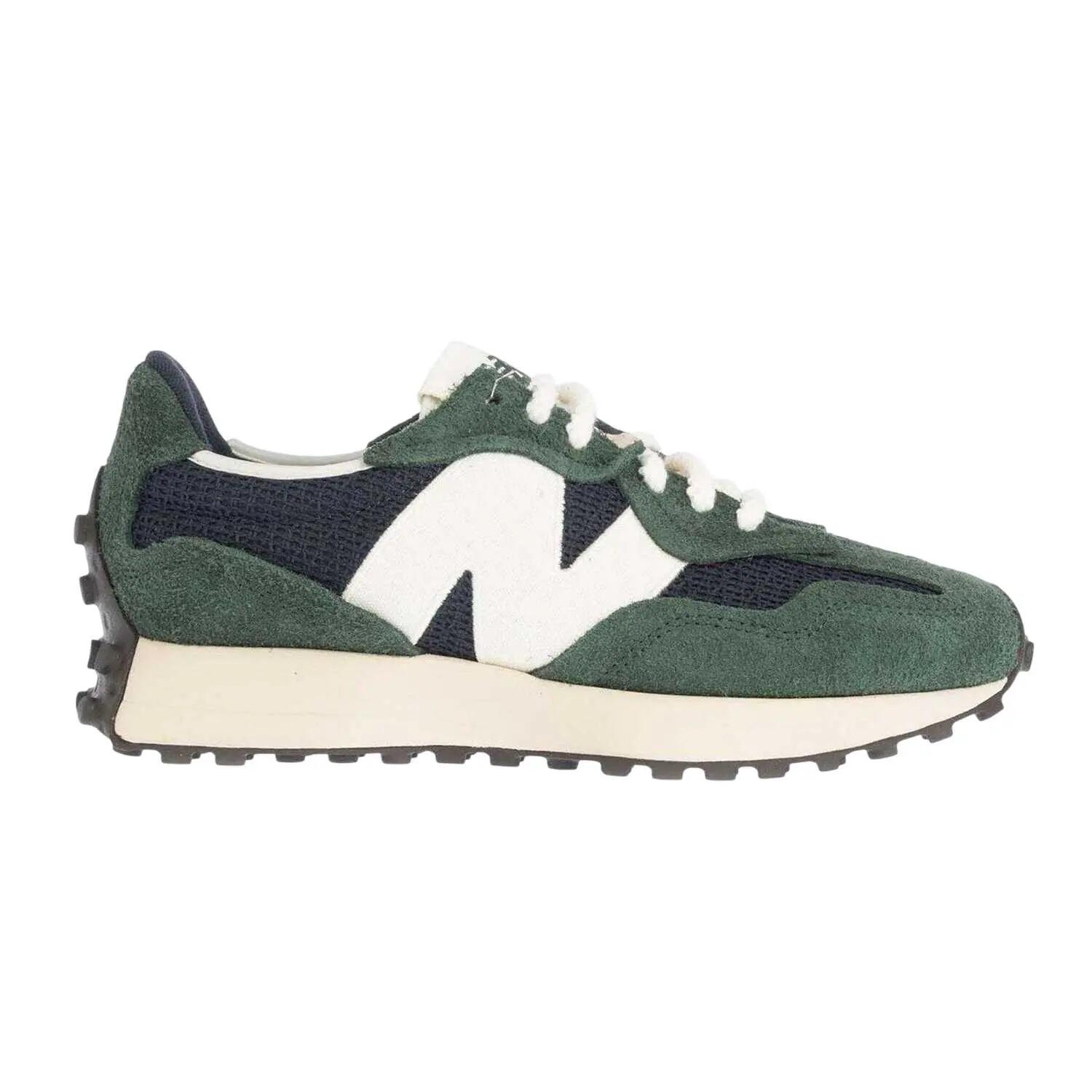 New Balance Mens 327 Suede Casual Wedge Trainers