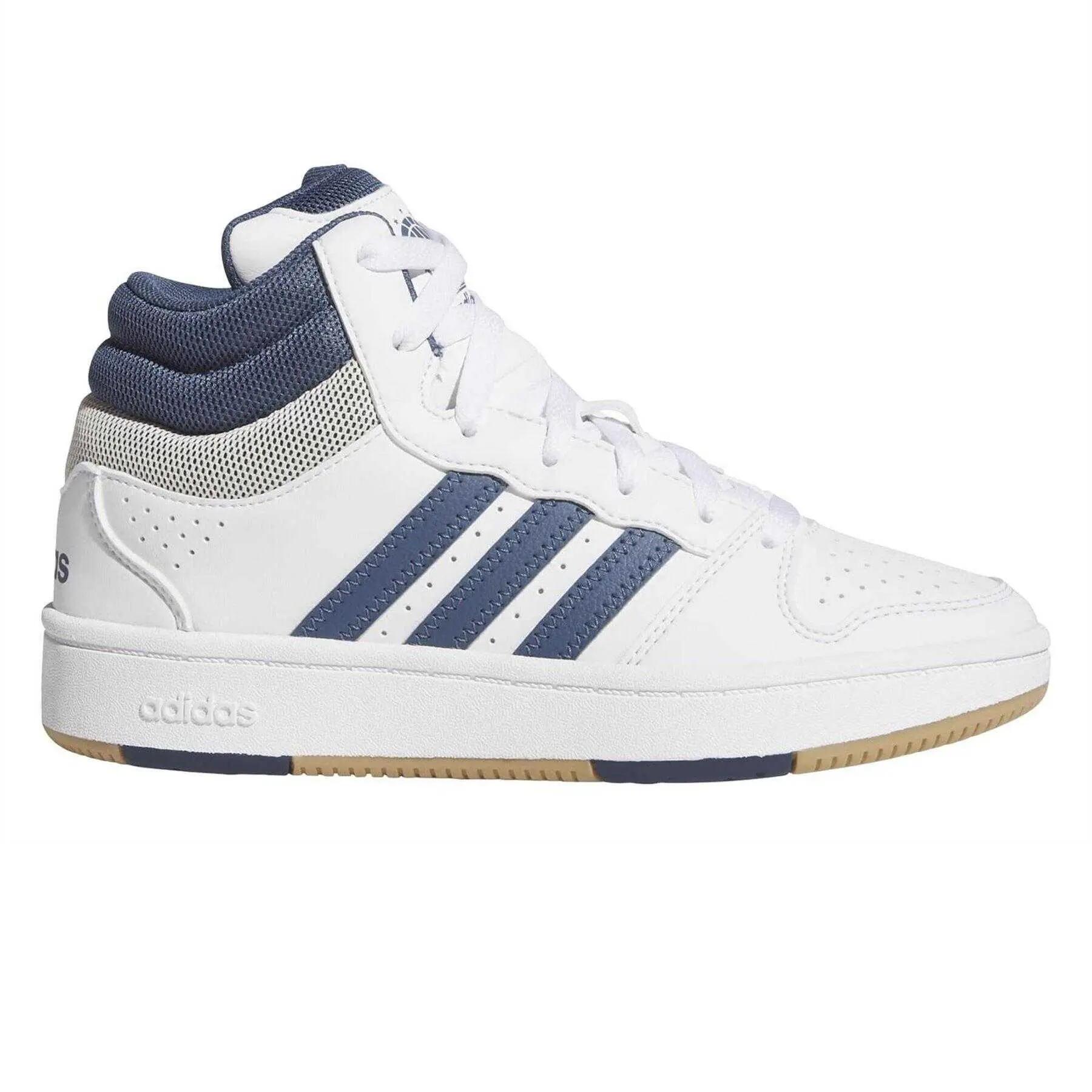 Adidas Childrens/Kids Hoops 3 Stripes High Top Trainers
