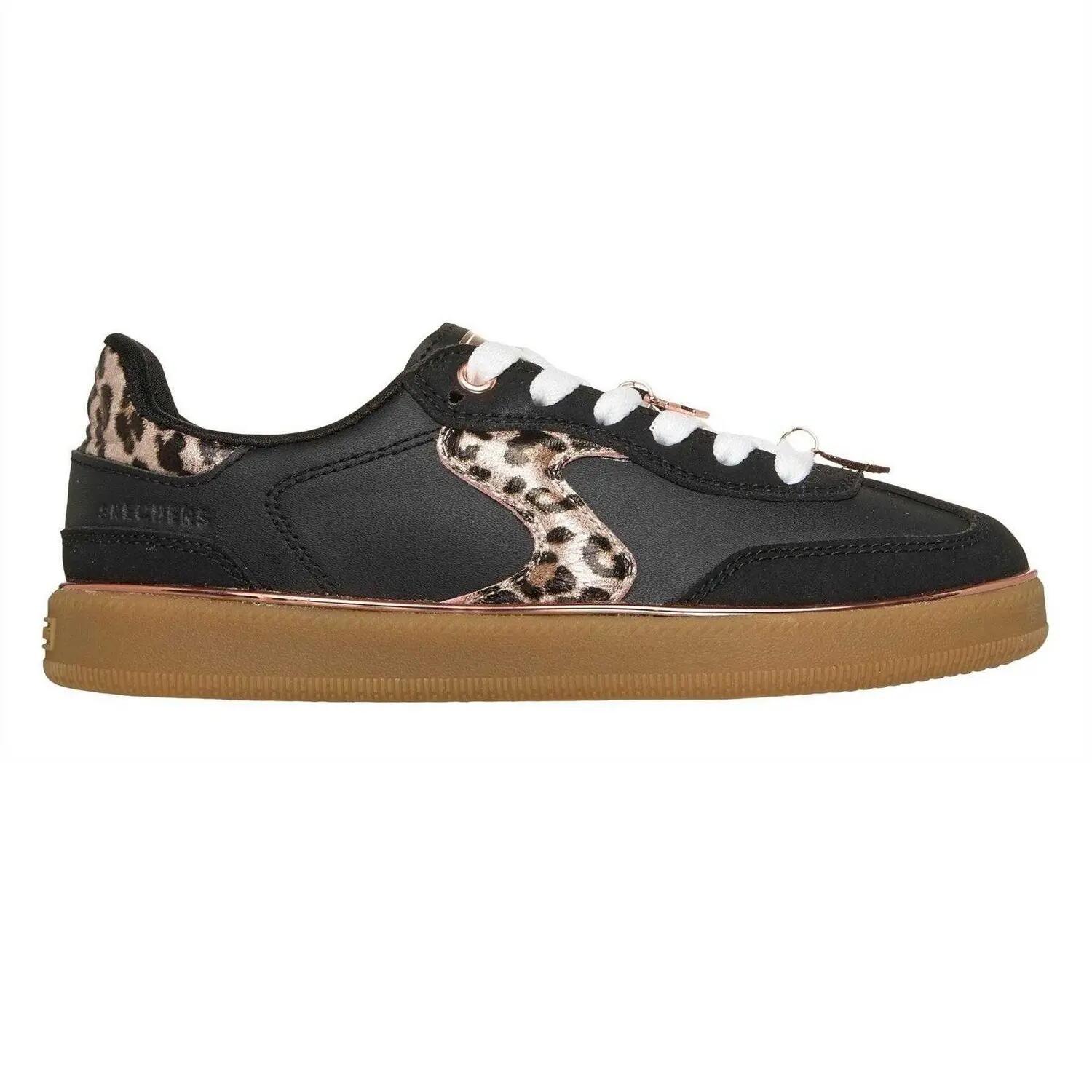 Skechers Childrens/Kids Hotshot Leopard Print Trainers