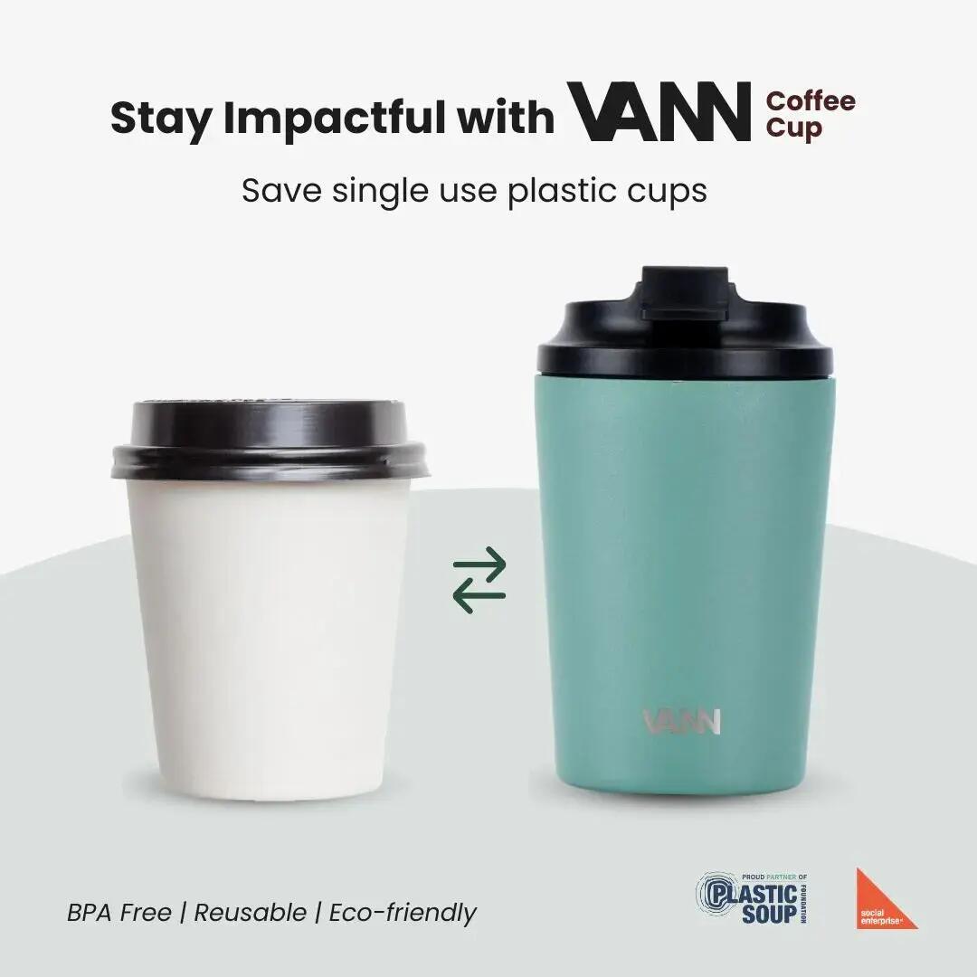 Mug de voyage - Koffiebeker 220 ML - inox double paroi, etanche - Soft Coral 5/8