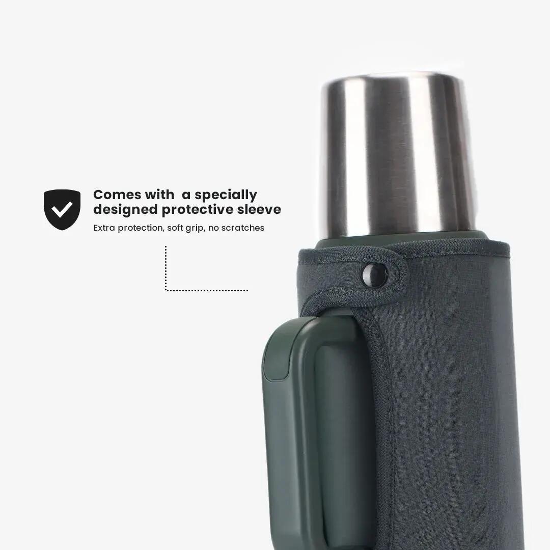 Thermoskan - Thermos 1,2 L - RVS, 36 uur koud, lekvrij - outdoor 3/10