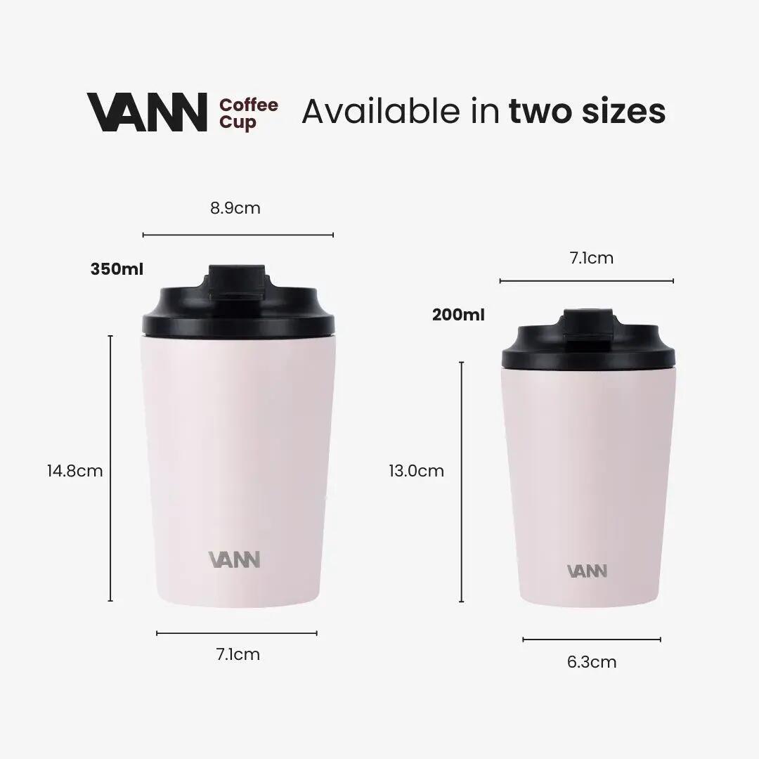 Mug de voyage - Koffiebeker 220 ML - inox double paroi, etanche - Soft Coral 3/8