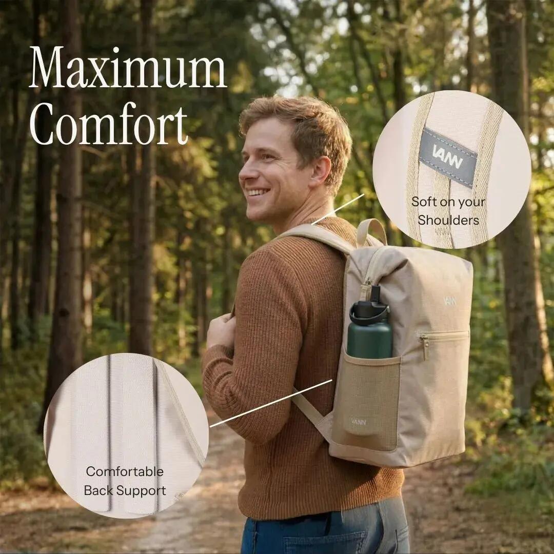 Koeltas - Motion Backpack 12 L - koelrugzak, 16 u koud - Oatmeal 4/12
