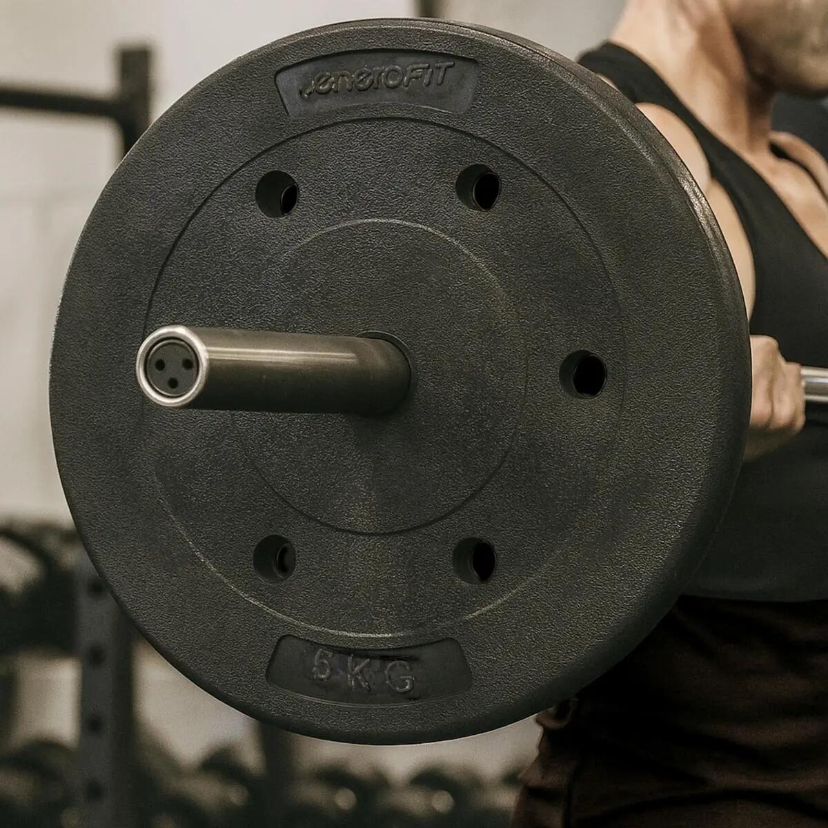 Gewichtheberplatte Enero Fit 5kg 26,5 mm 5/5