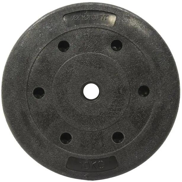 Gewichtheberplatte Enero Fit 10kg 29,5 mm 2/5