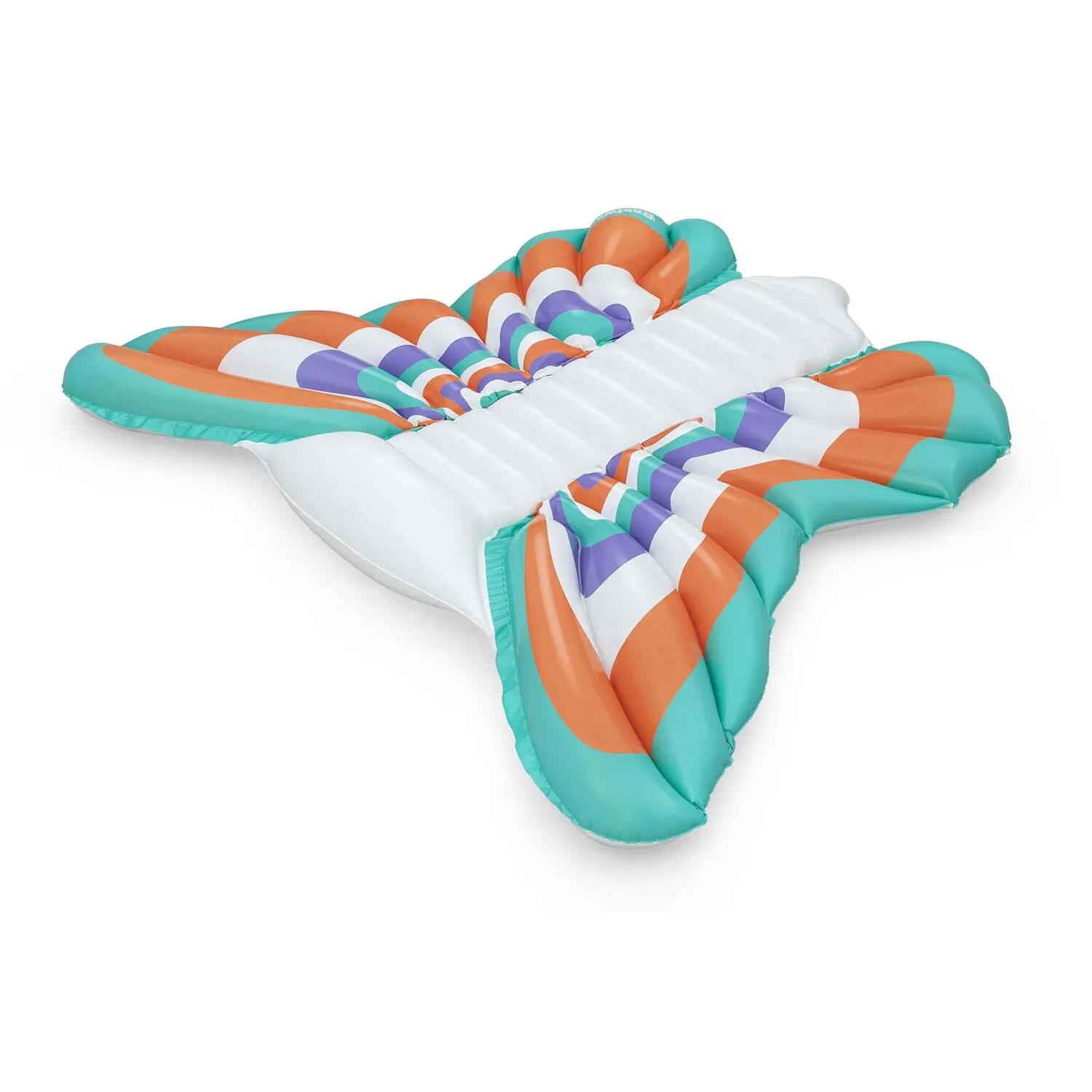 Colchoneta Hinchable Mariposa 193x176 cm Bestway 3/8