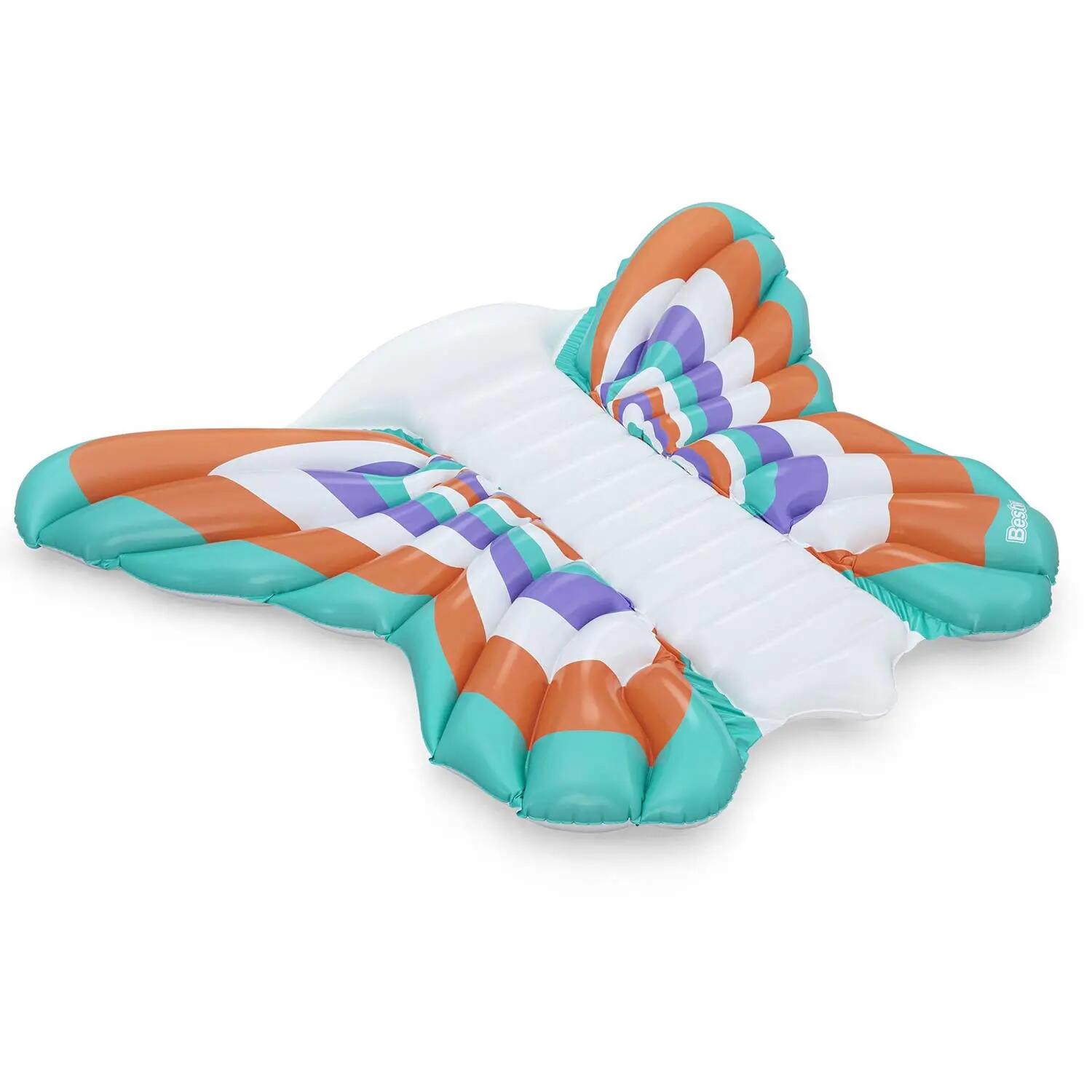 Colchoneta Hinchable Mariposa 193x176 cm Bestway 2/8
