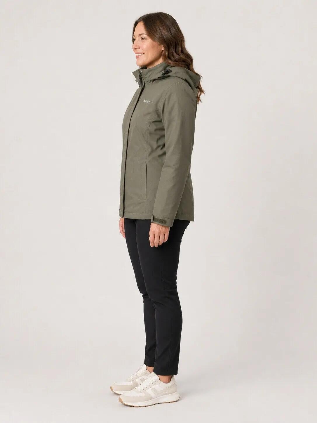 DEPROC ACTIVE LAVAL LONG Damen Longjacke Regenjacke 2/6