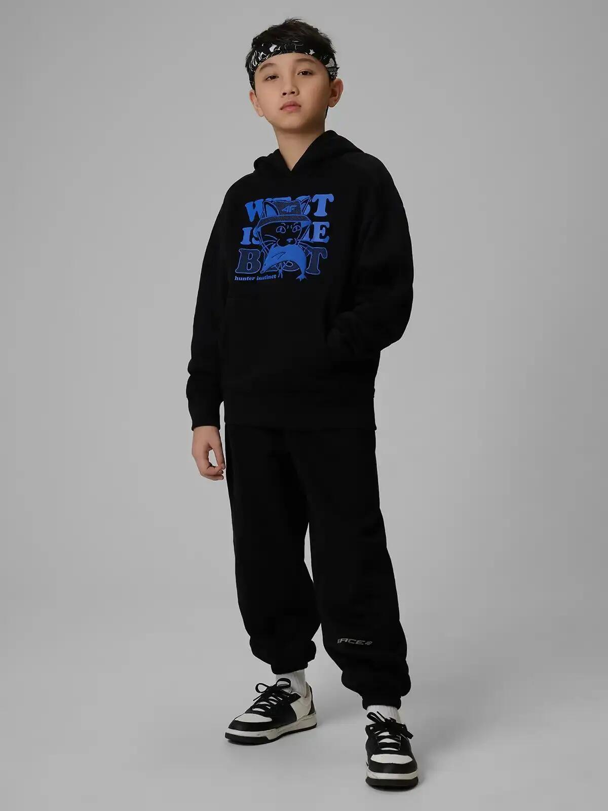 BLUZA MĘSKA Z KAPTUREM UNDER ARMOUR LOGO COLORBLOCK HOODIE 8/9